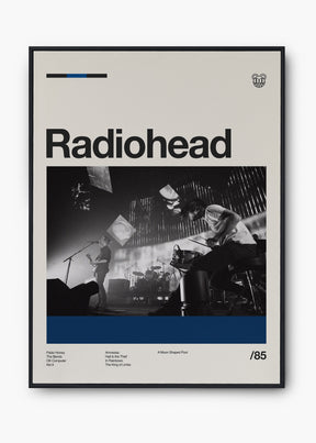 Quadro Radiohead Banda
