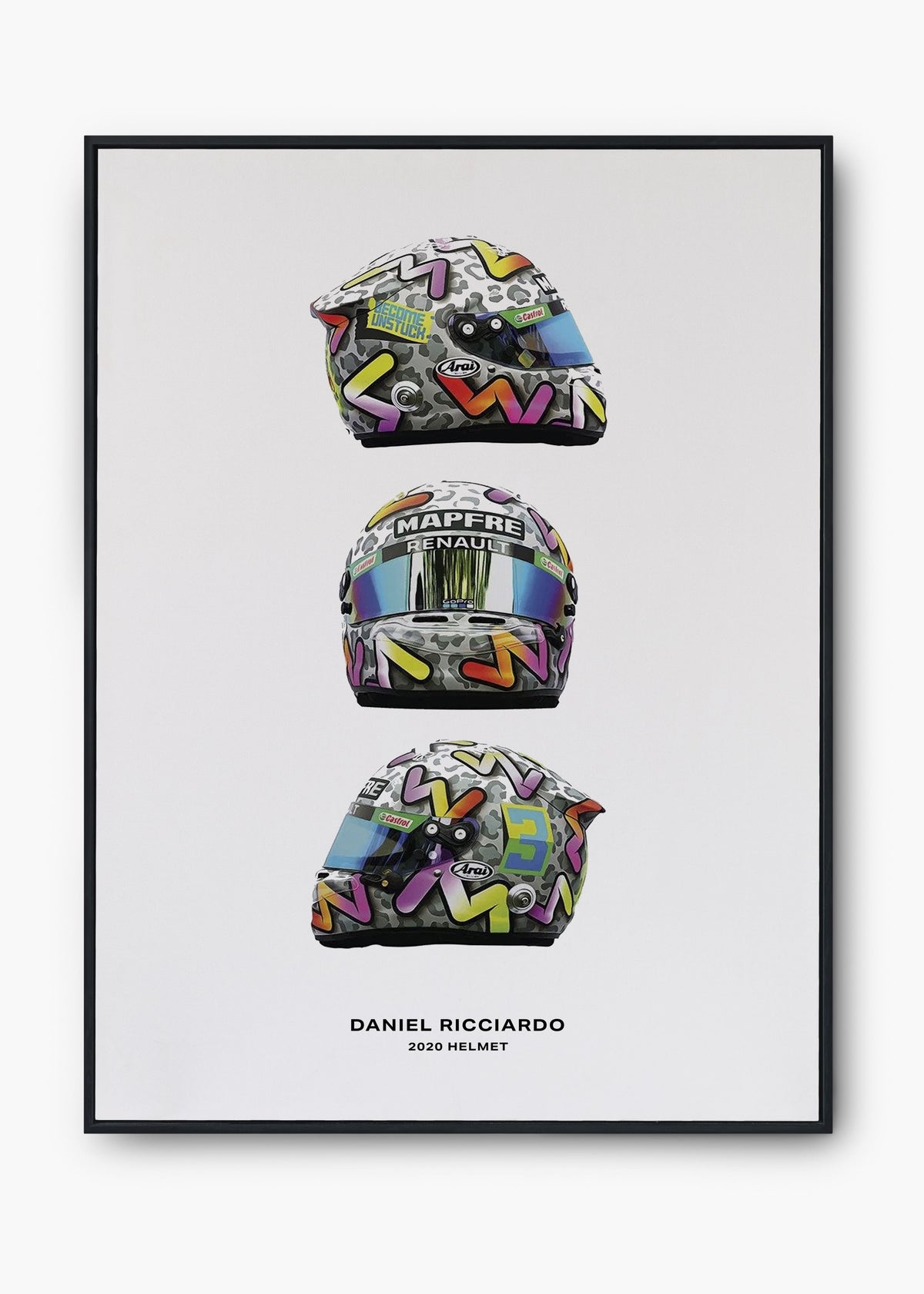 Quadro Daniel Ricciardo 2020 II