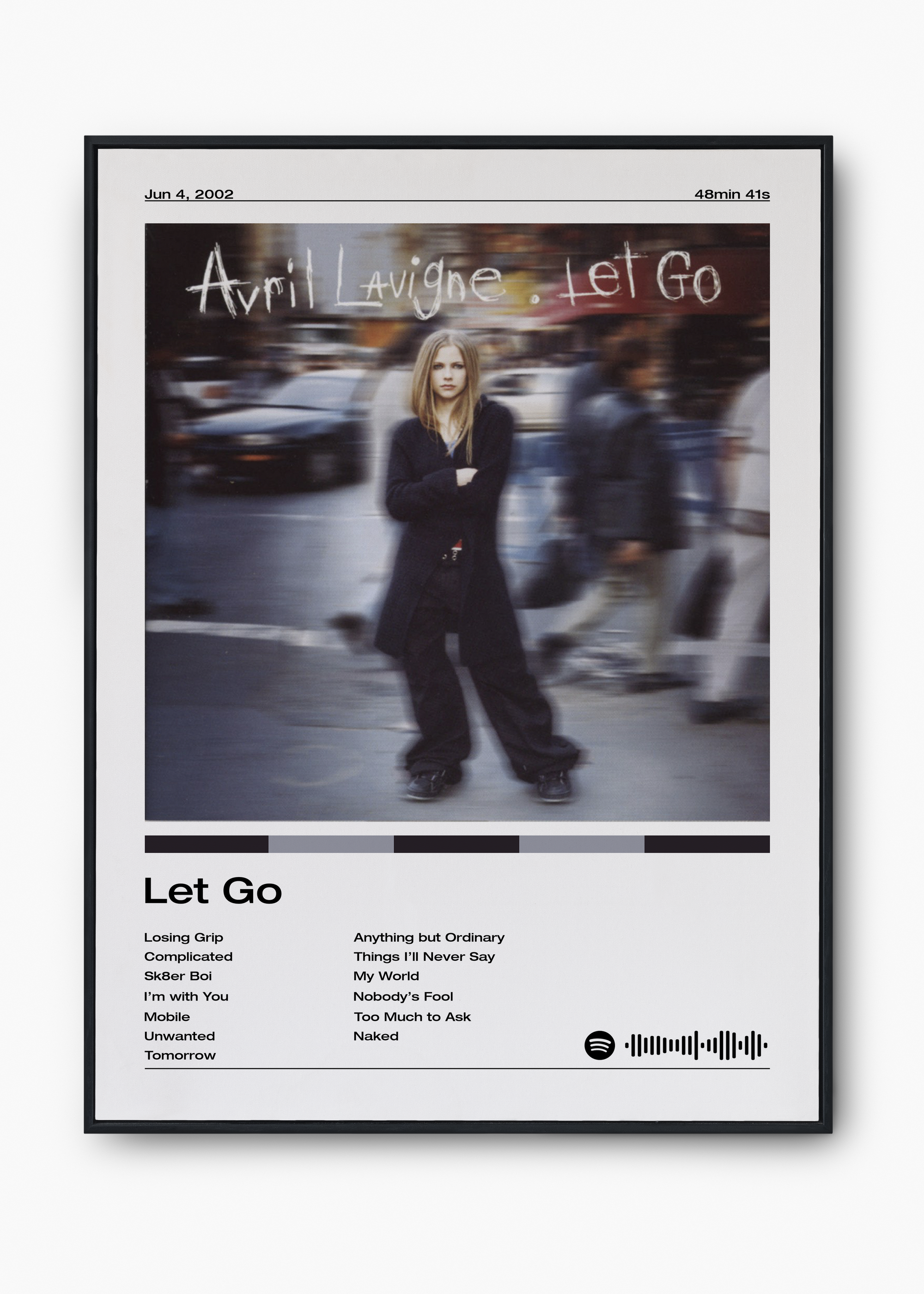 Quadro Avril Lavigne Let Go - 1