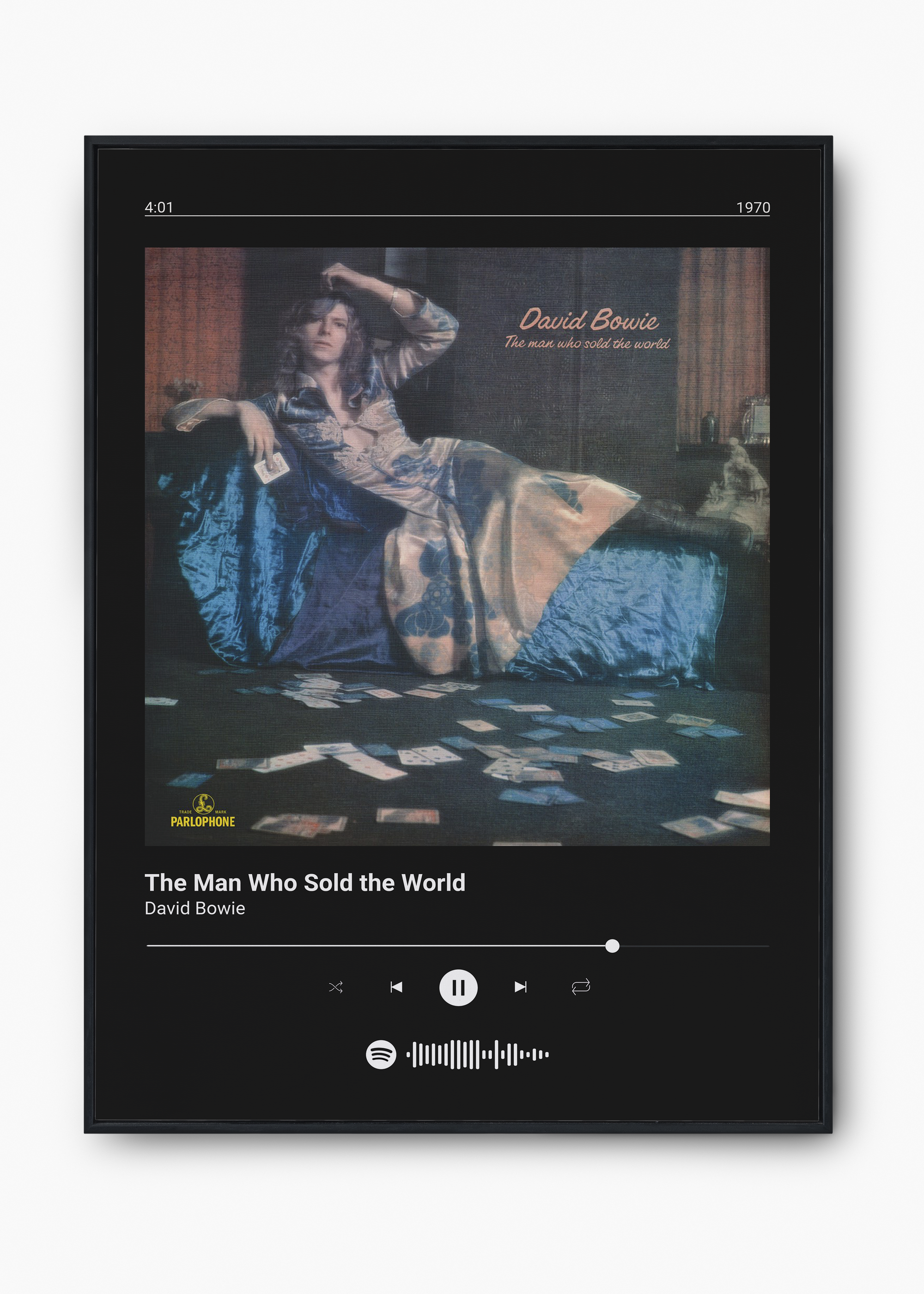 Quadro David Bowie The Man Who Sold the World - 1