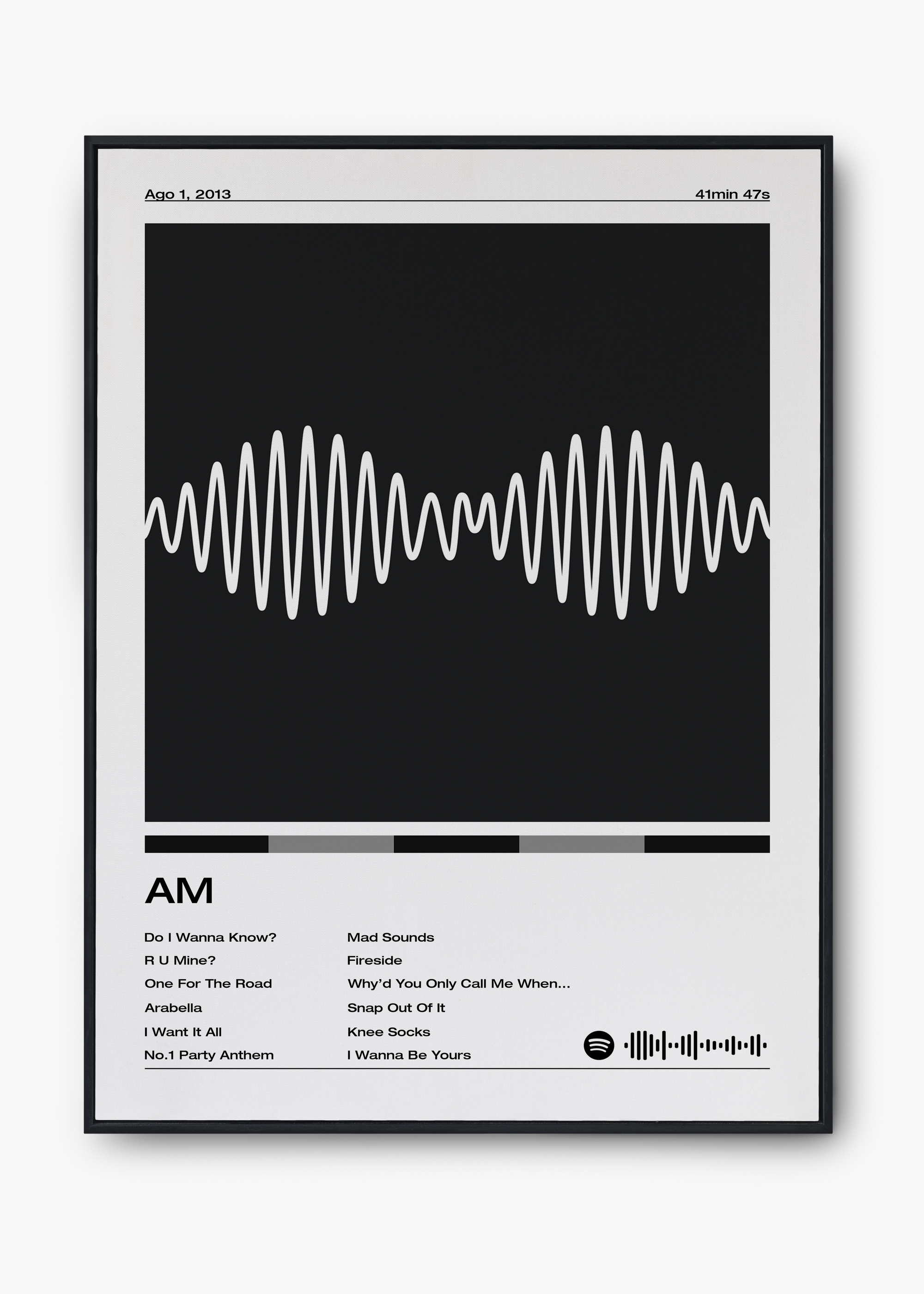 Quadro Arctic Monkeys AM - 1
