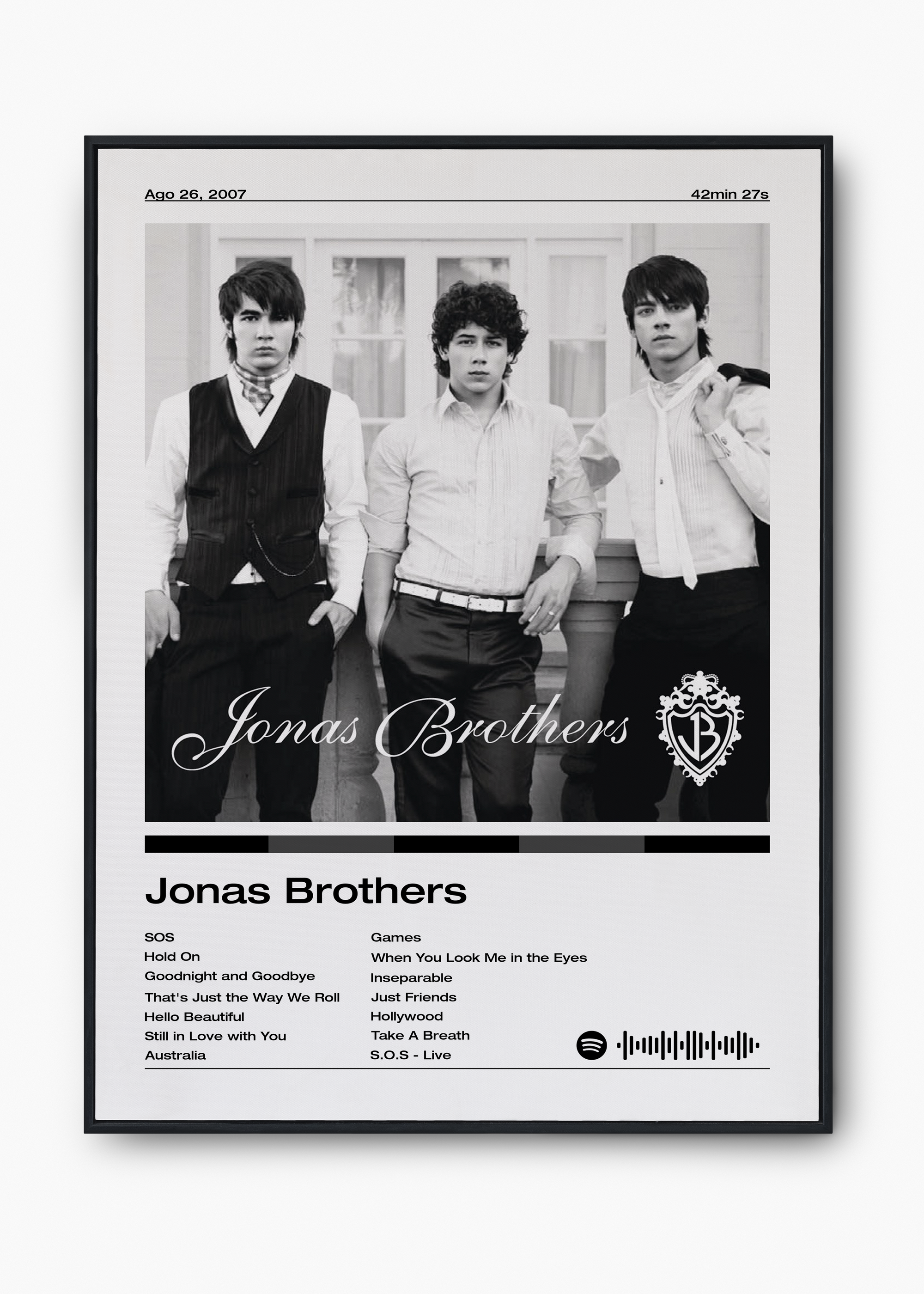 Quadro Jonas Brothers Jonas Brothers - 1