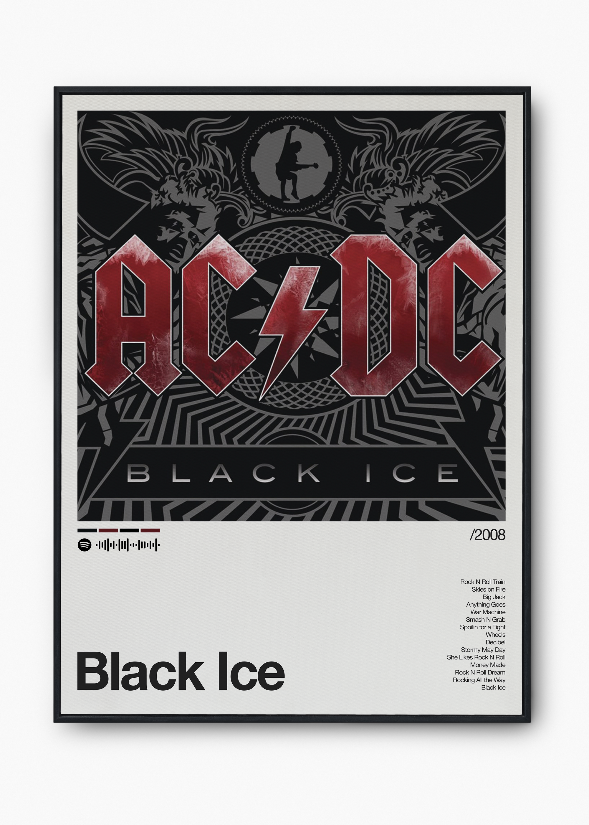 Quadro AC:DC Black Ice - 1