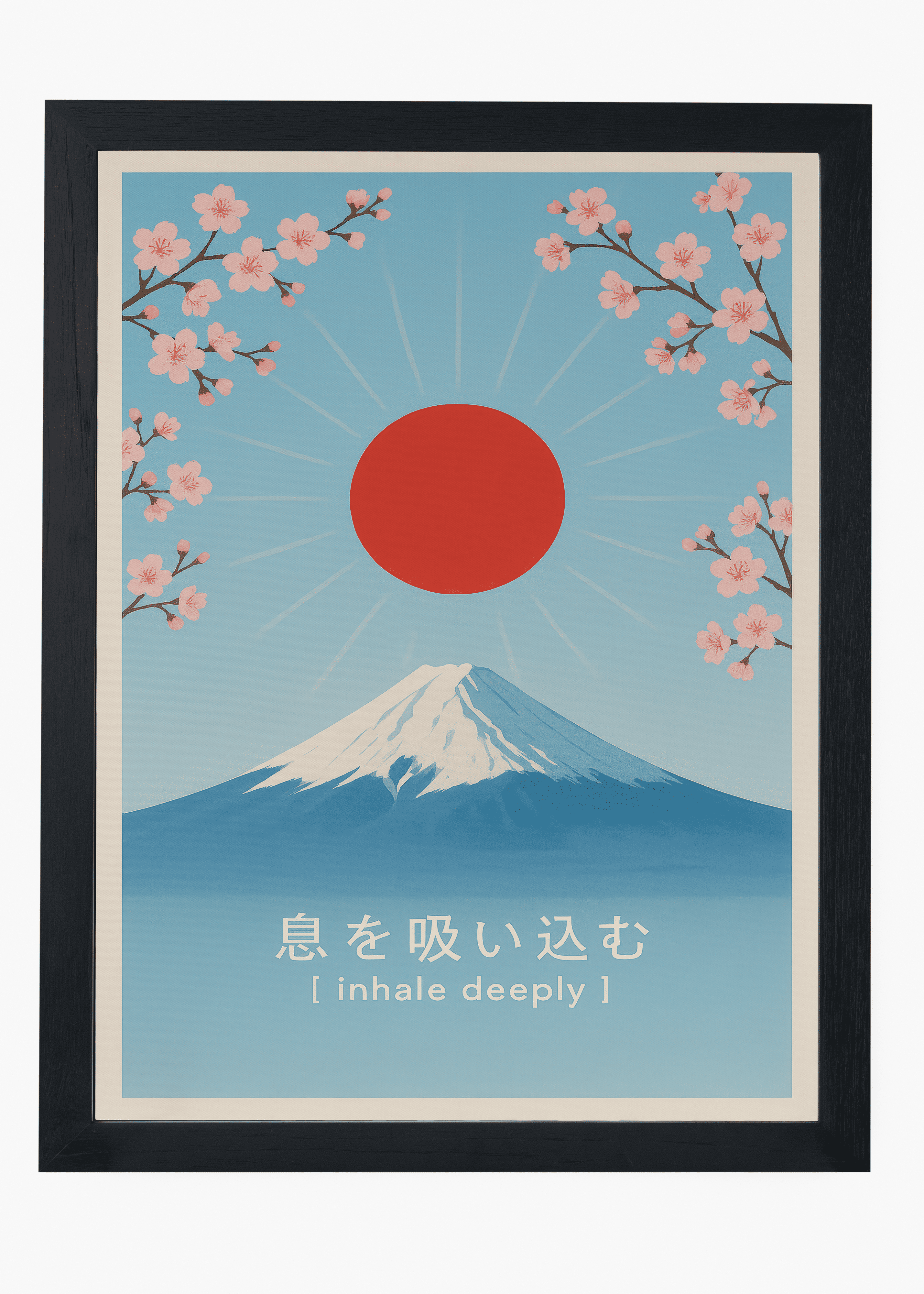 Quadro Japonês Fuji Breathe