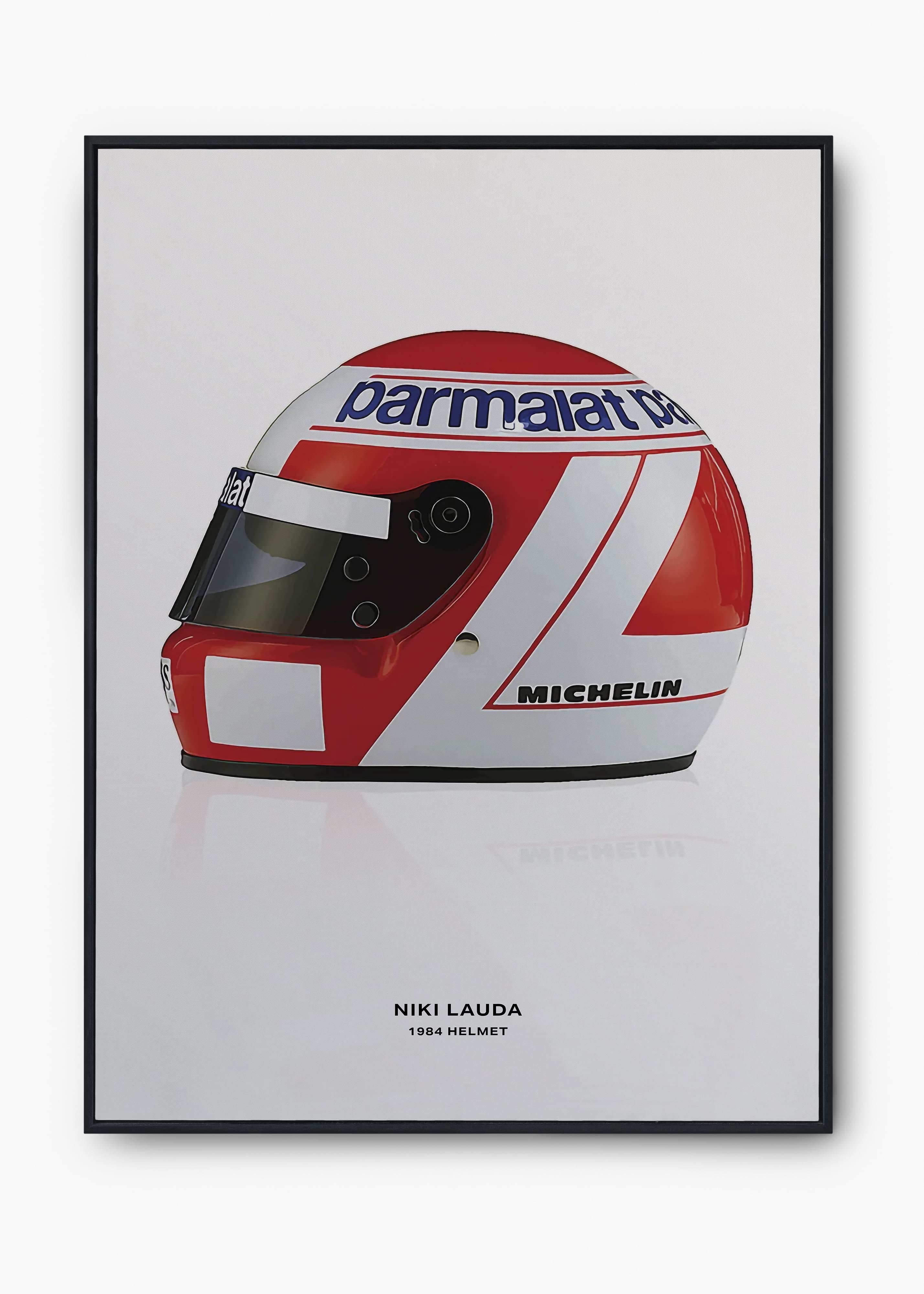 Quadro Niki Lauda 1984