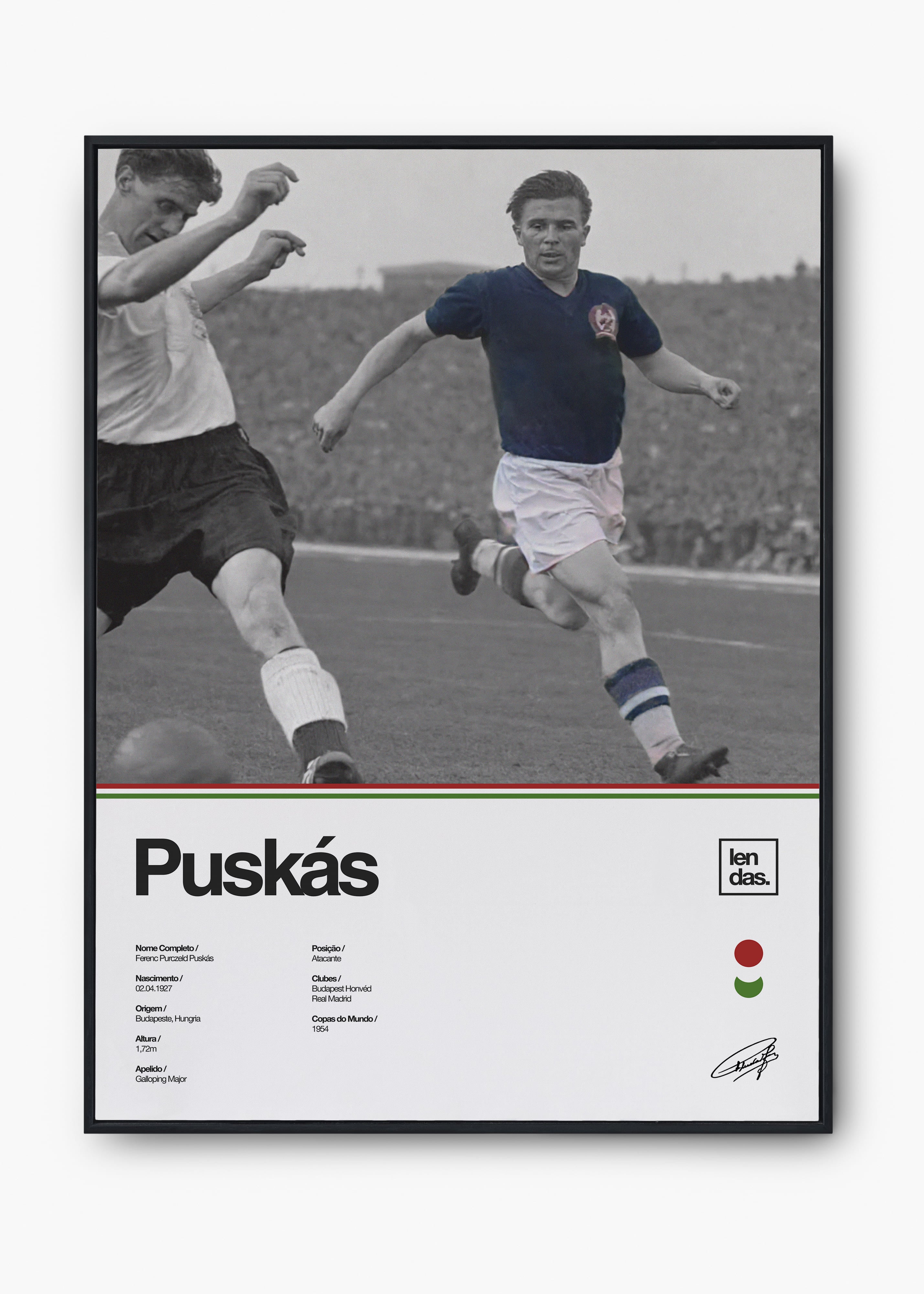Quadro Ferenc Puskas