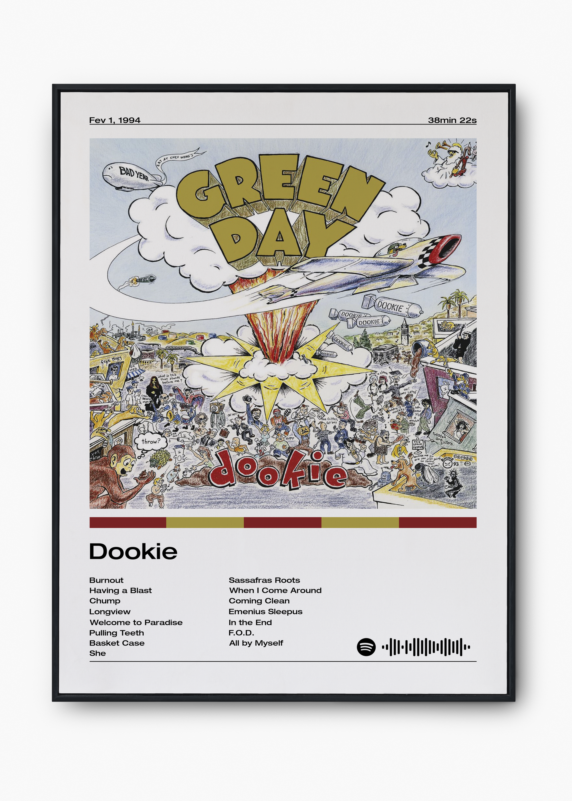 Quadro Green Day Dookie - 1