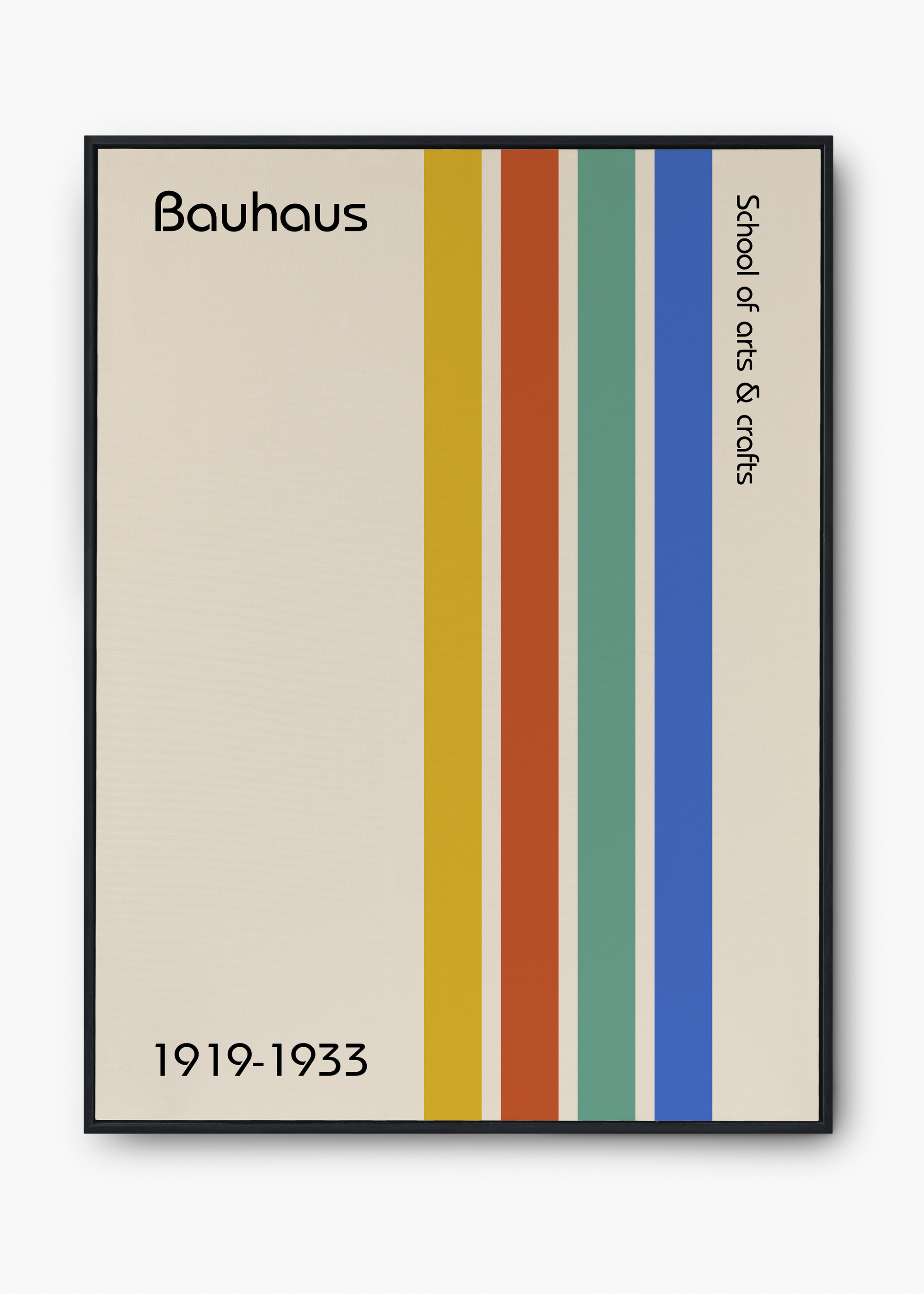 Quadro Bauhaus Symmetry - 1