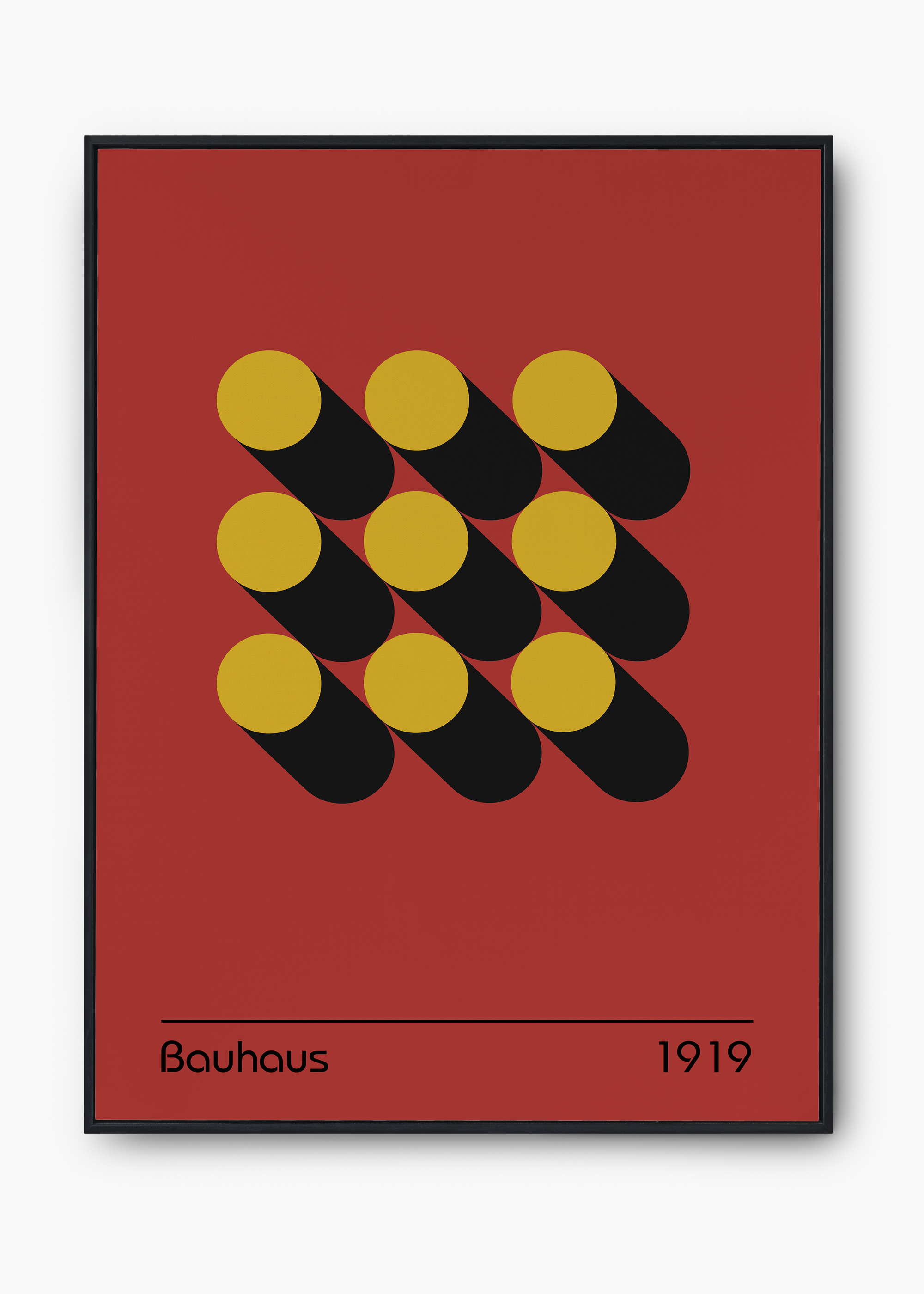 Quadro Bauhaus Colorway I - 1