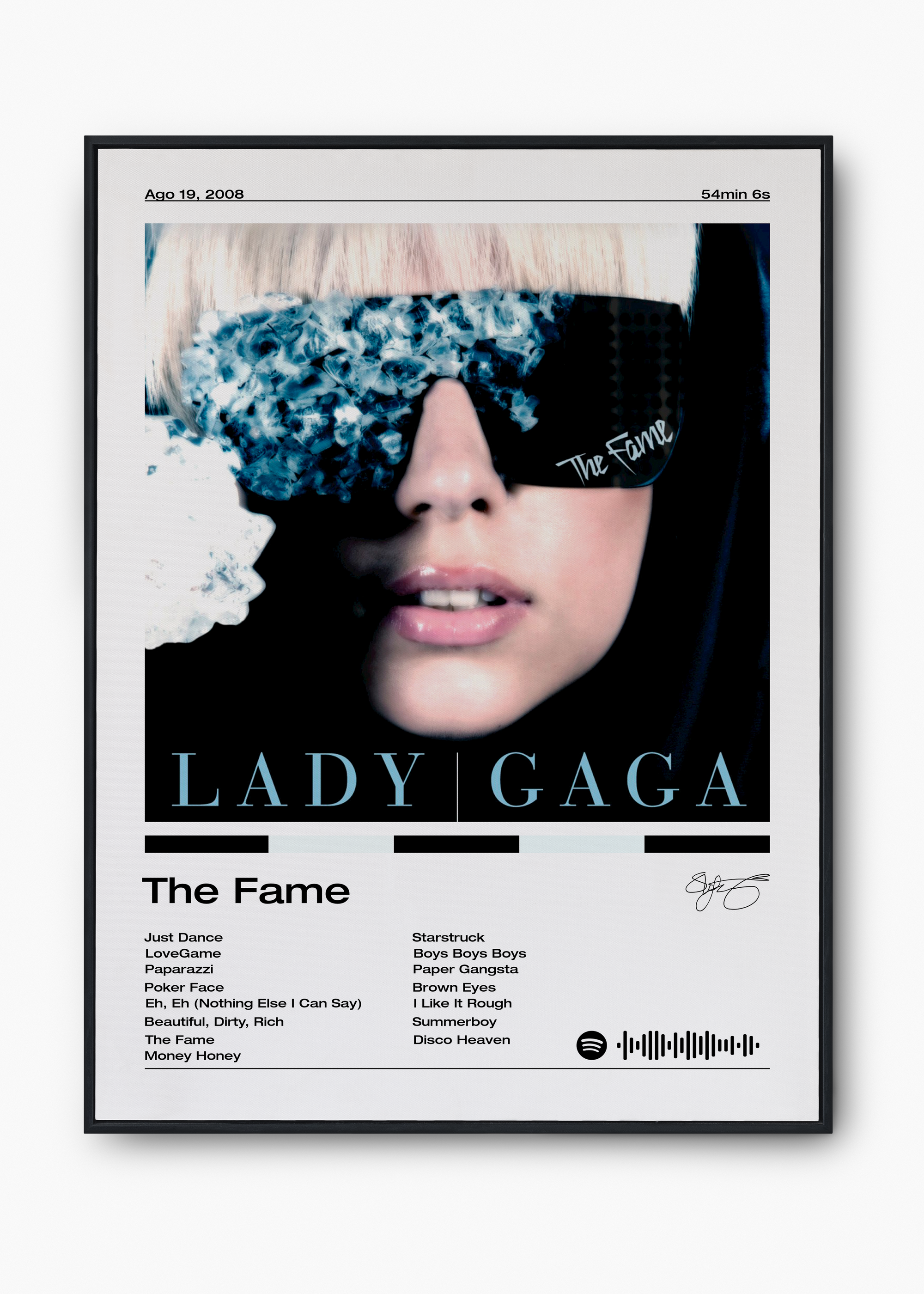 Quadro Lady Gaga The Fame - 1