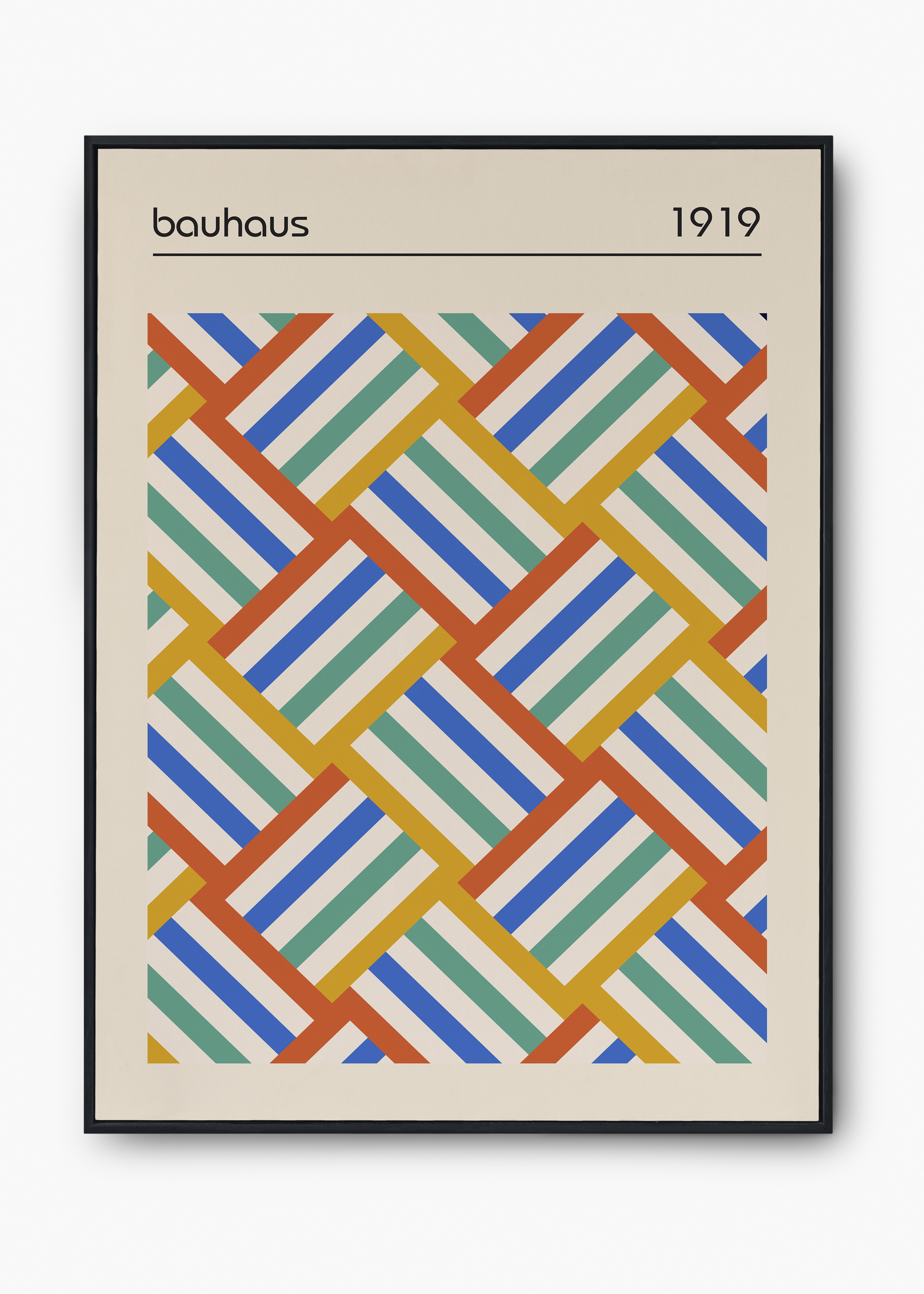 Quadro Bauhaus Parallel - 1