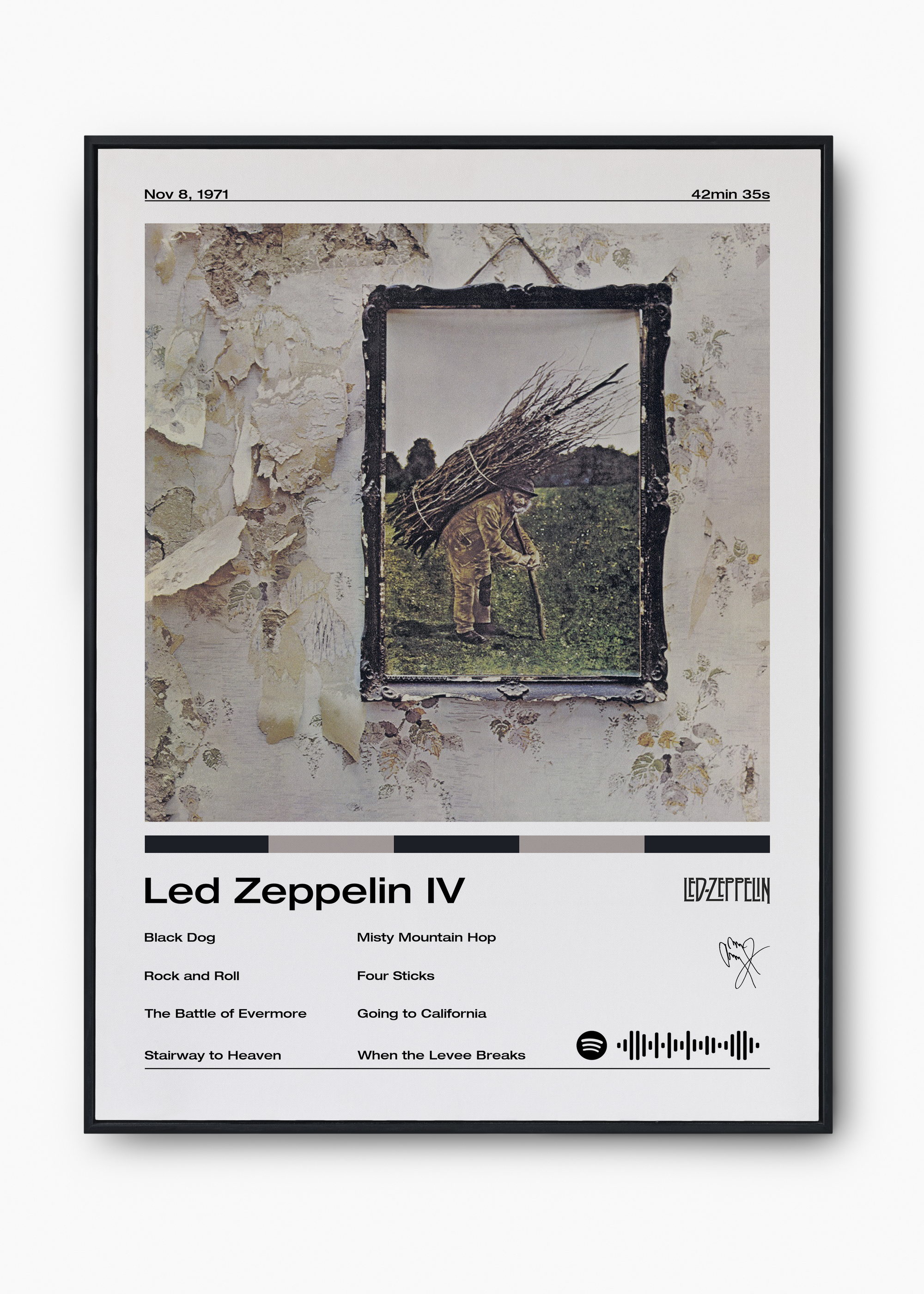 Quadro Led Zeppelin IV - 1