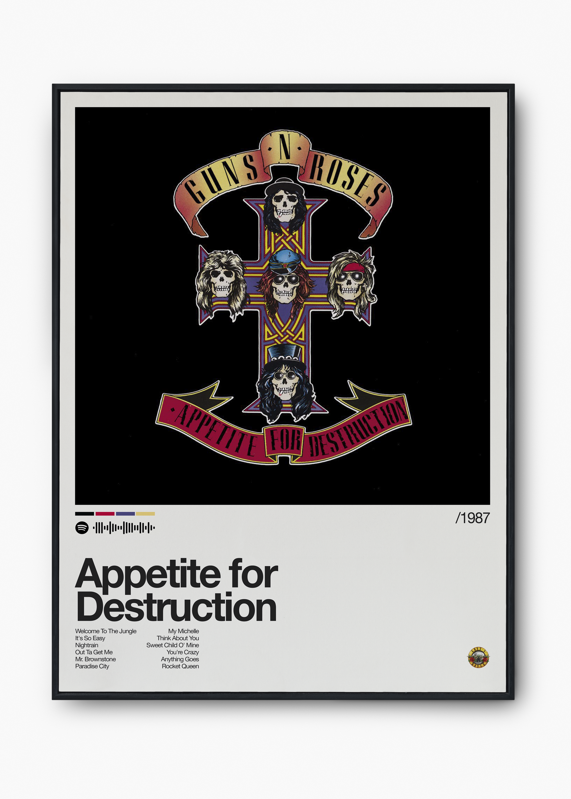 Quadro Guns n' Roses Appetite for Destruction II - 1
