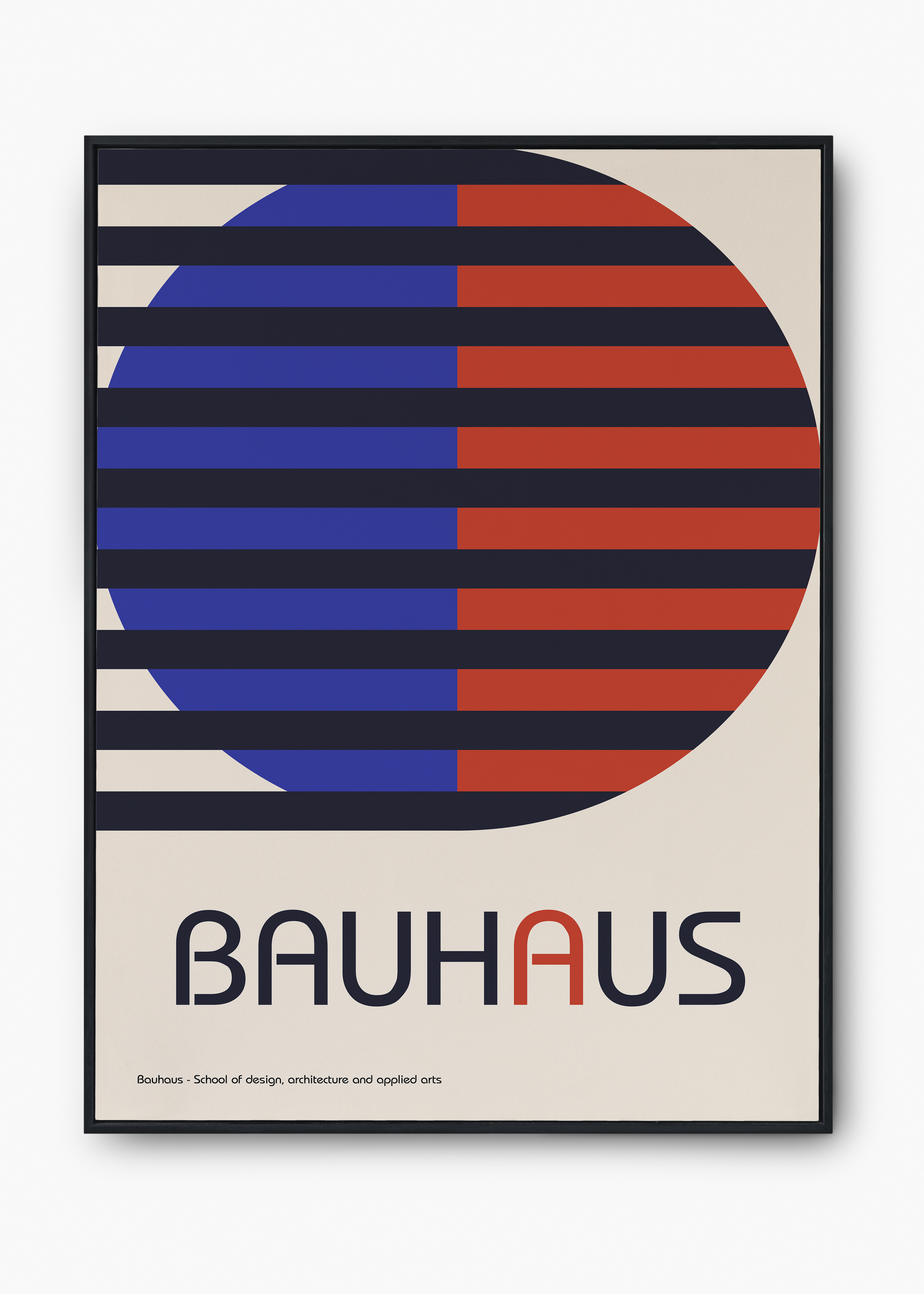 Quadro Bauhaus Midnight - 1