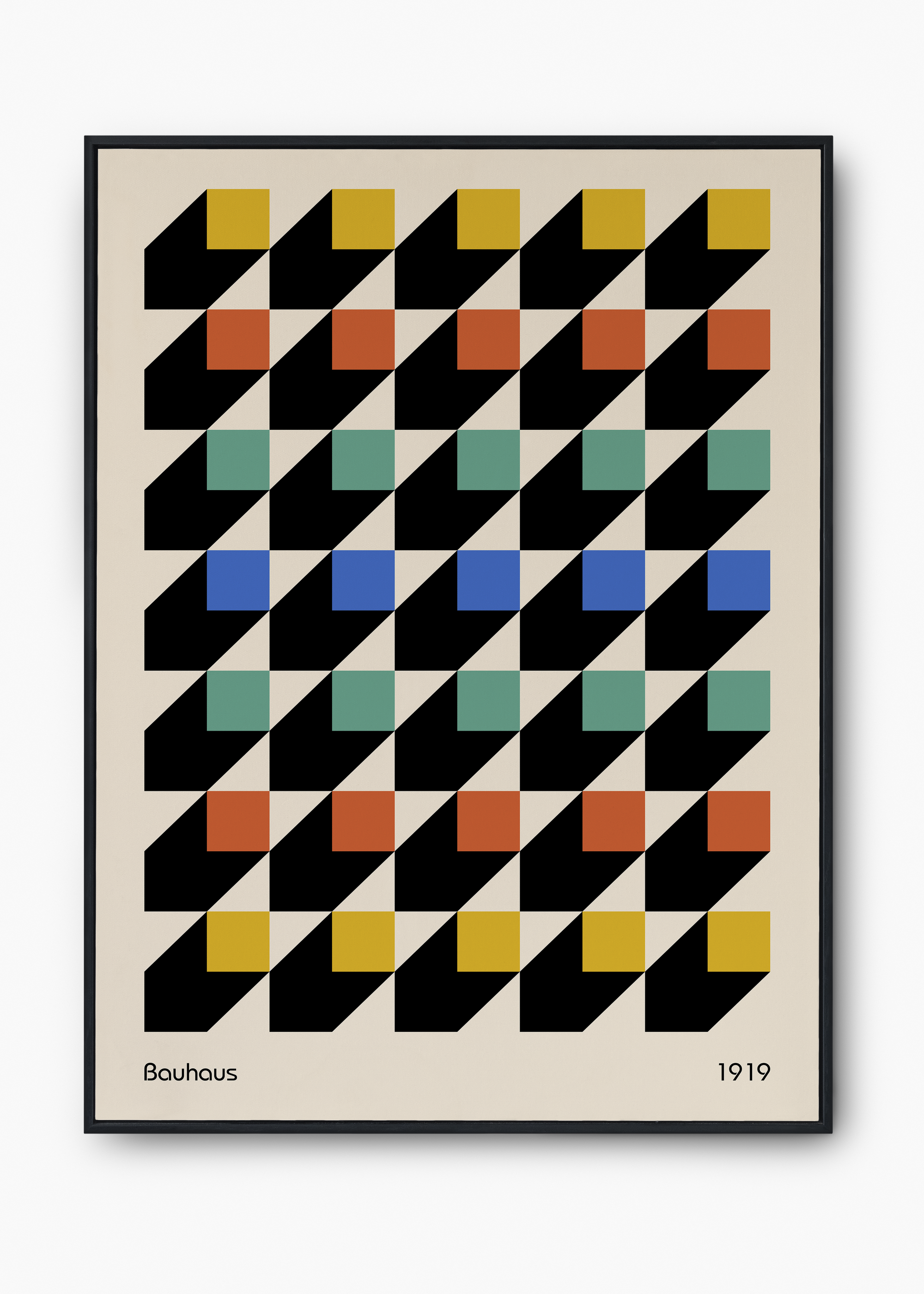 Quadro Bauhaus Color Grid - 1
