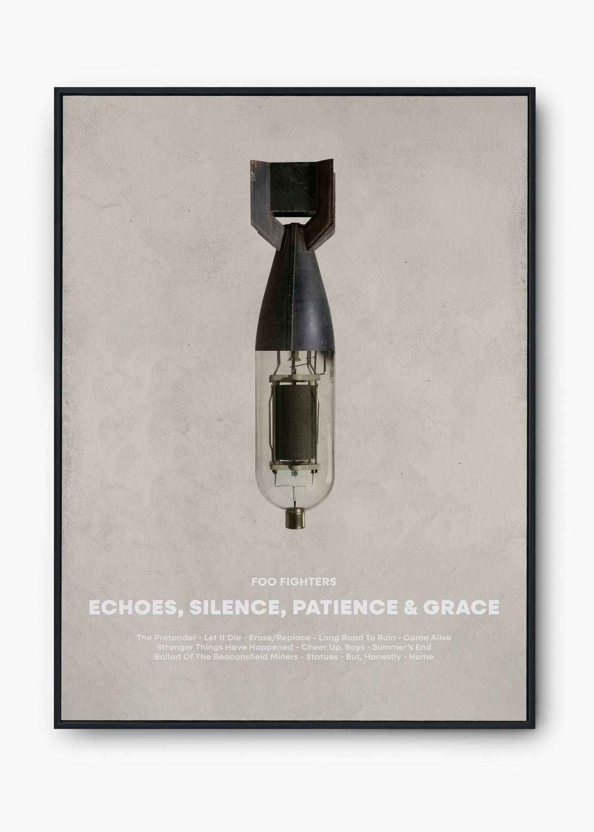 Quadro Echoes, Silence, Patience & Grace Capa