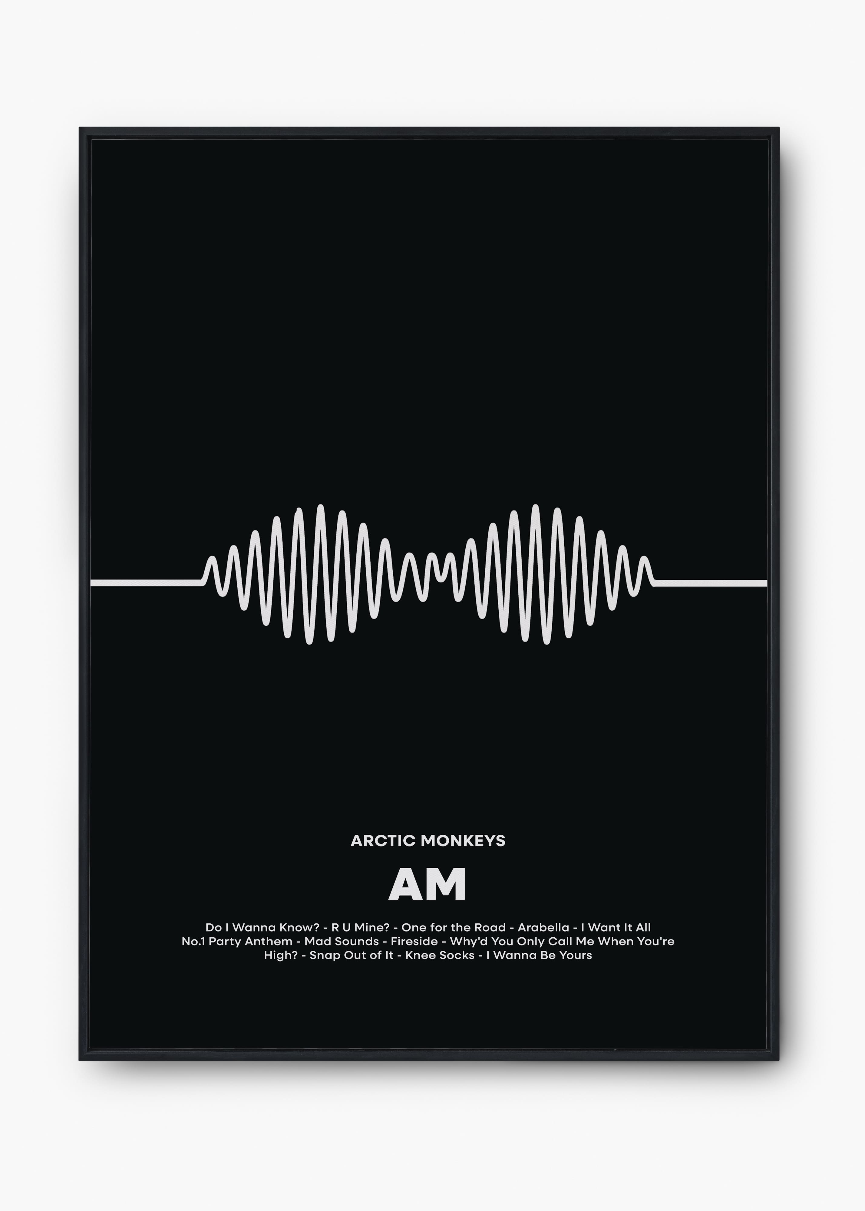 Quadro Arctic Monkeys AM Capa