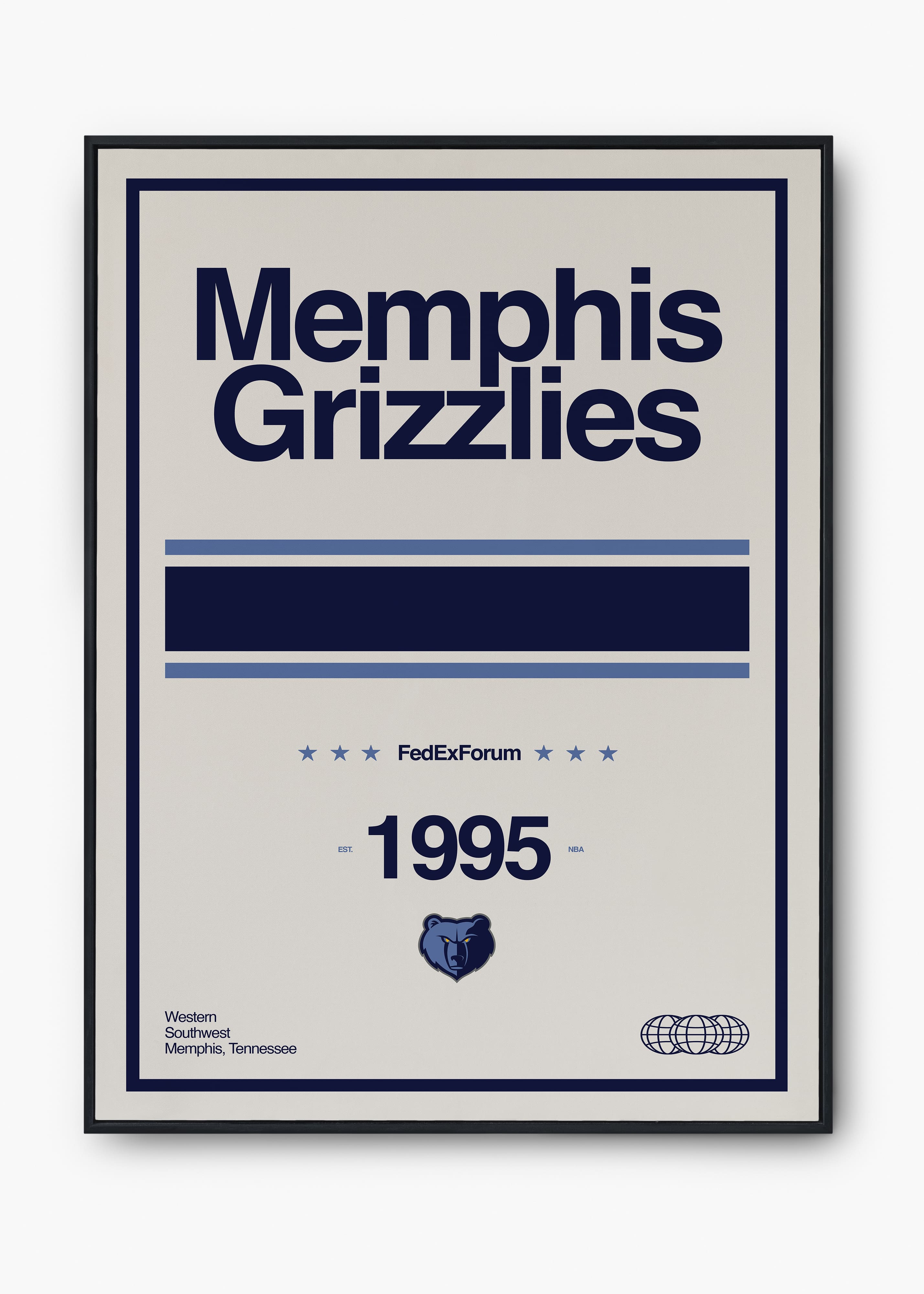 Quadro NBA Memphis Grizzlies