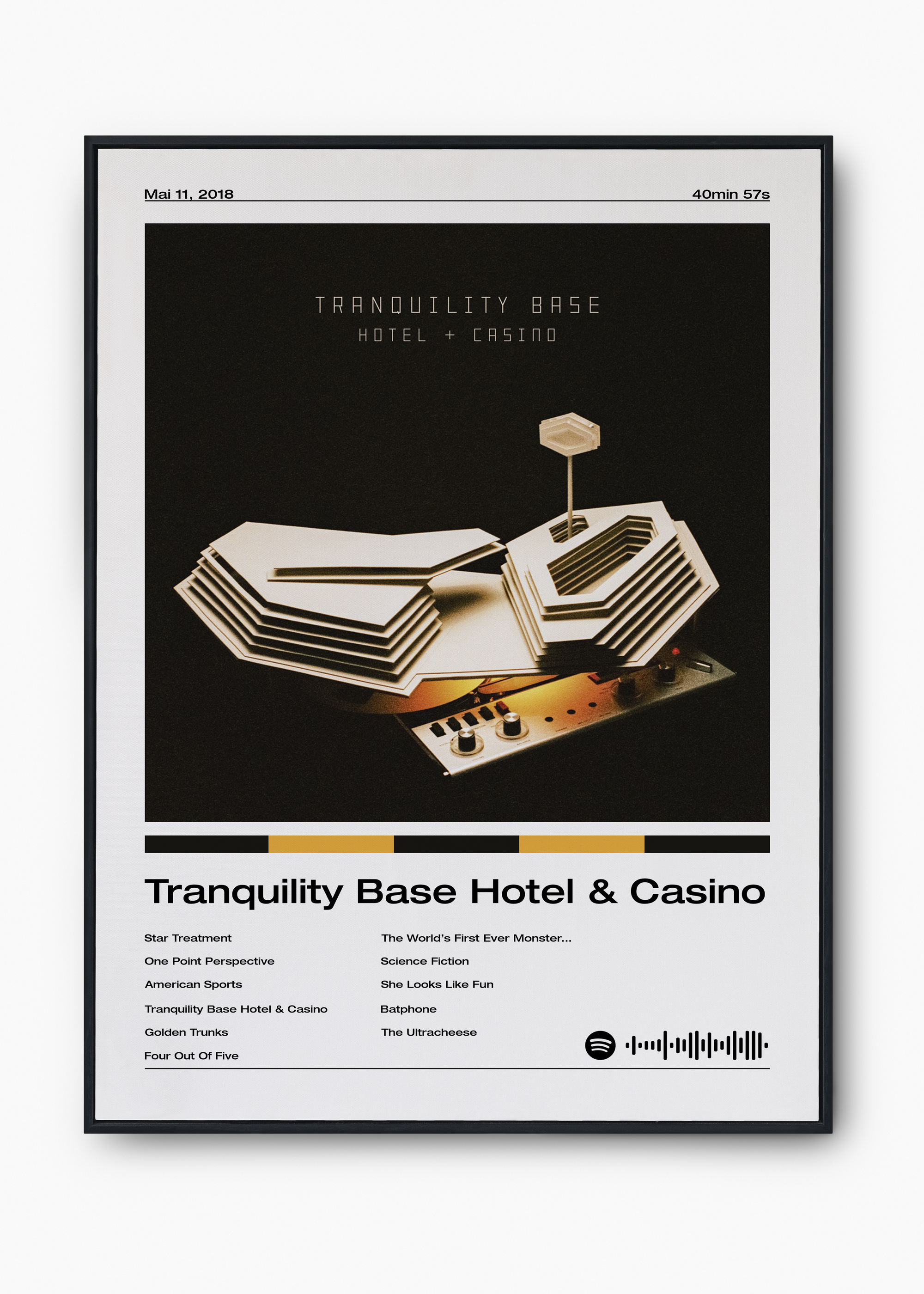 Quadro Arctic Monkeys Tranquility Base Hotel & Casino - 1