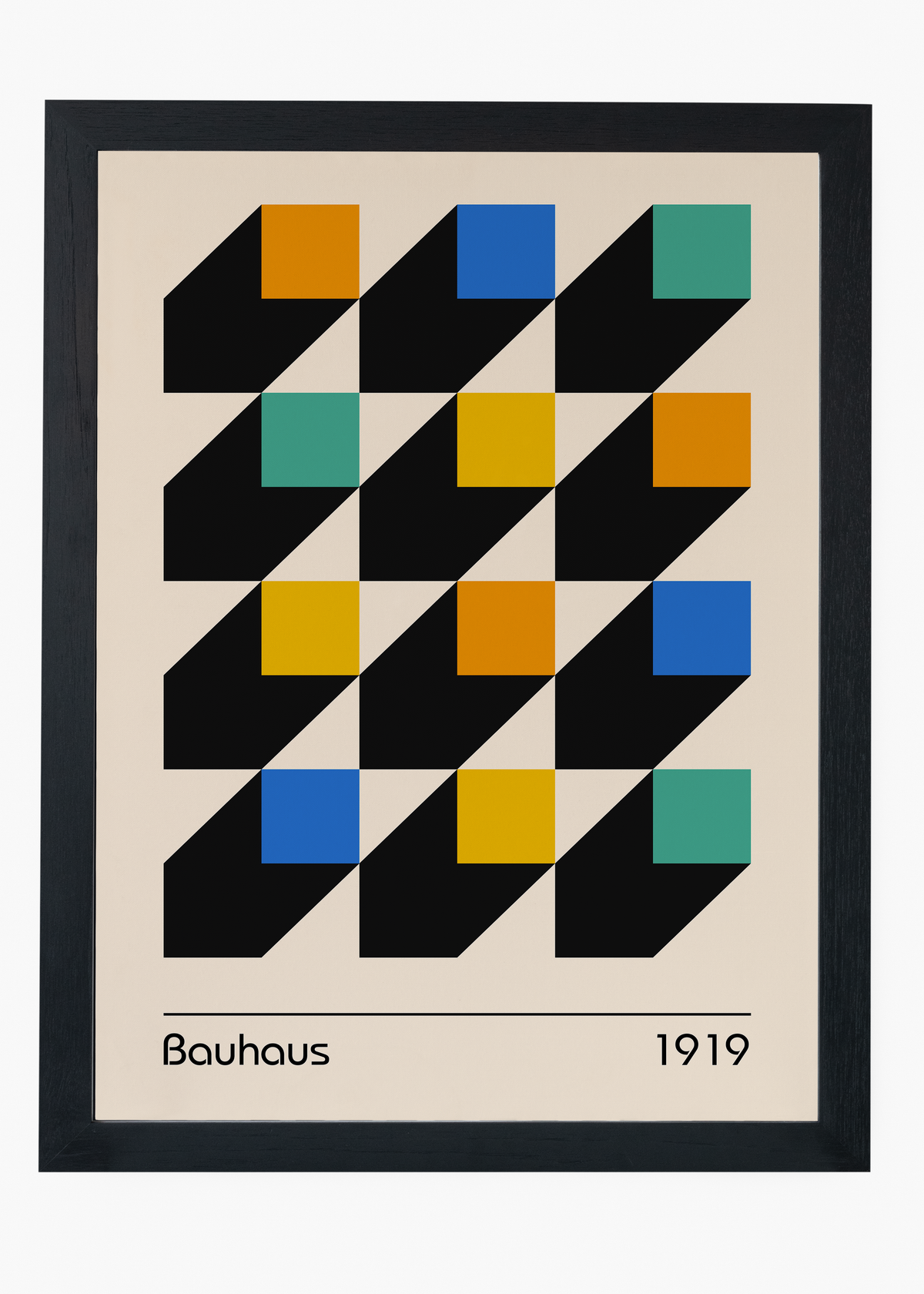 Quadro Bauhaus Visual Pulse