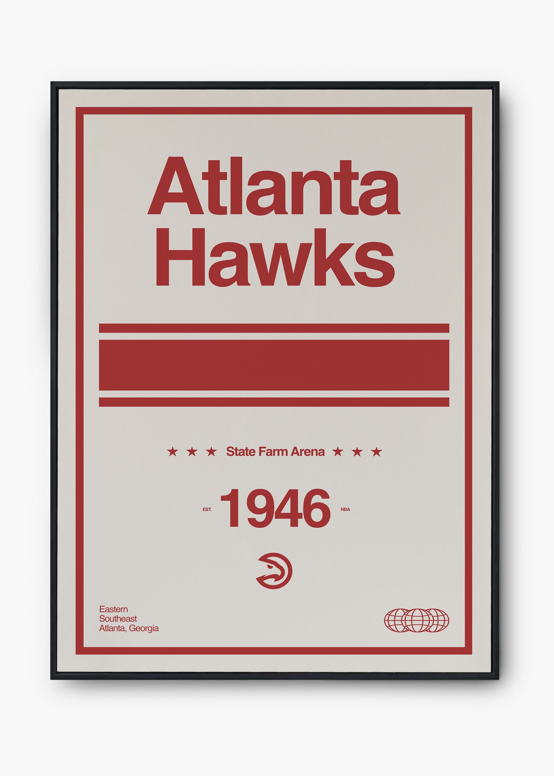 Quadro NBA Atlanta Hawks