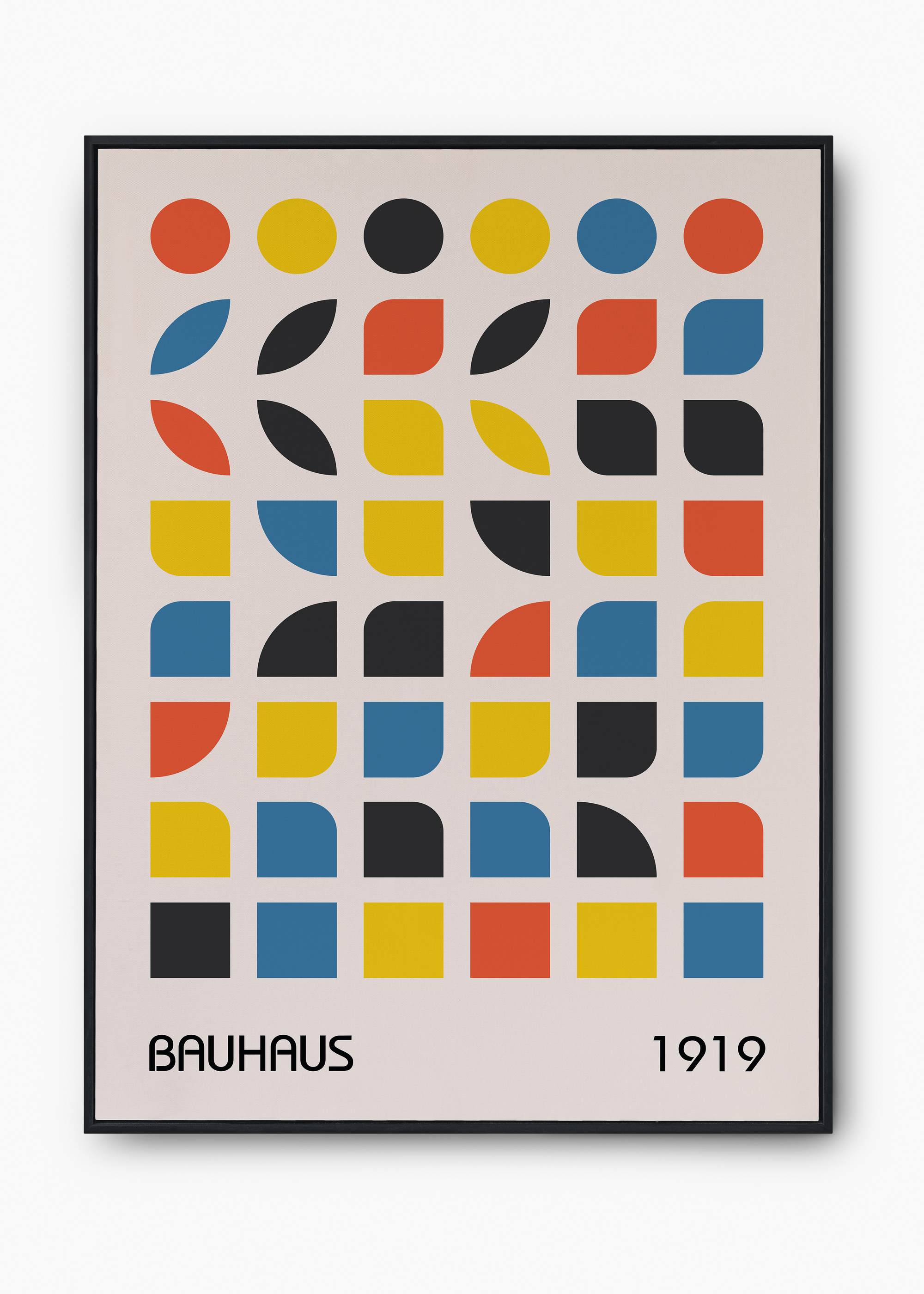 Quadro Bauhaus Leaves - 1