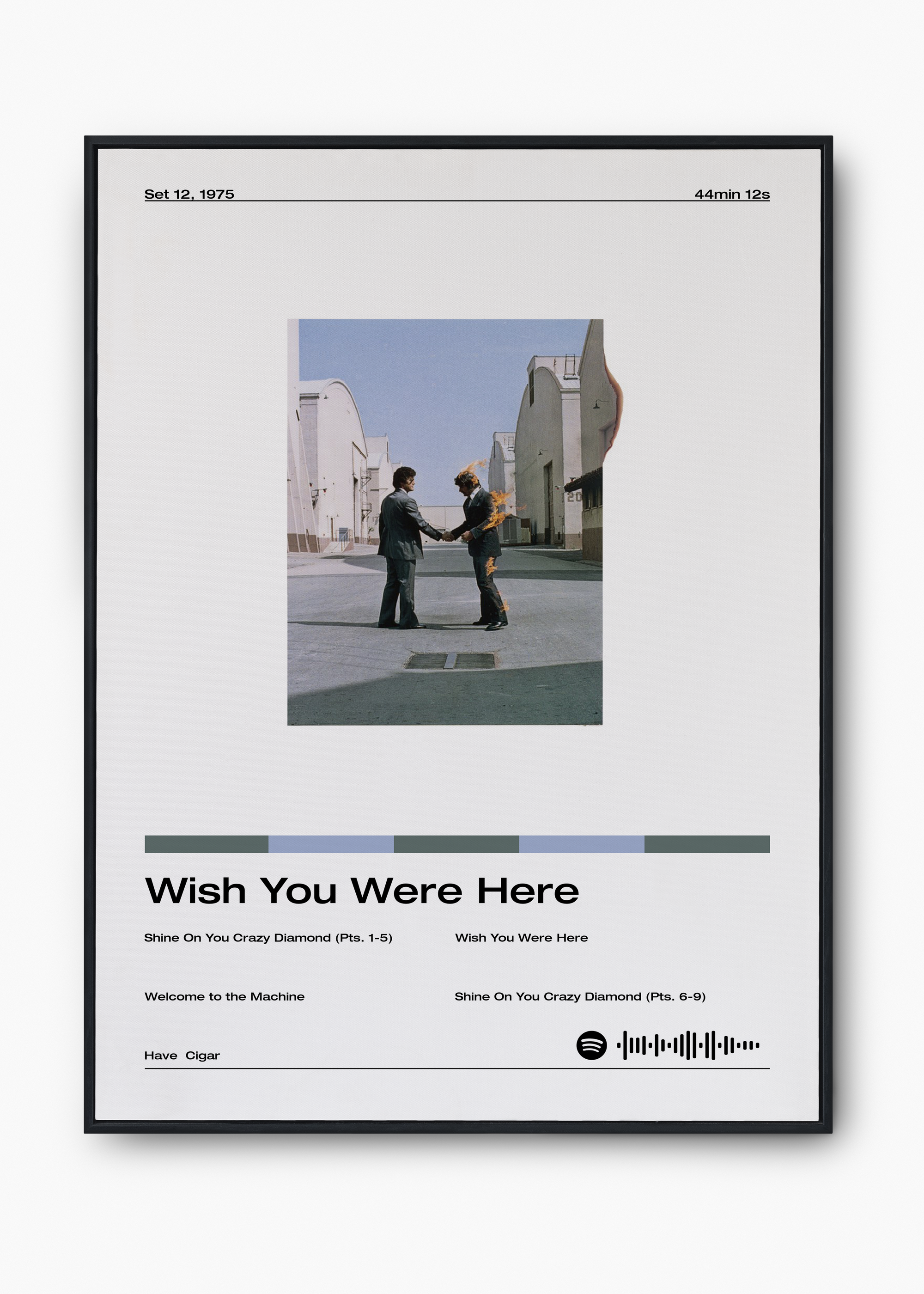Quadro Pink Floyd Wish You Were Here - 1