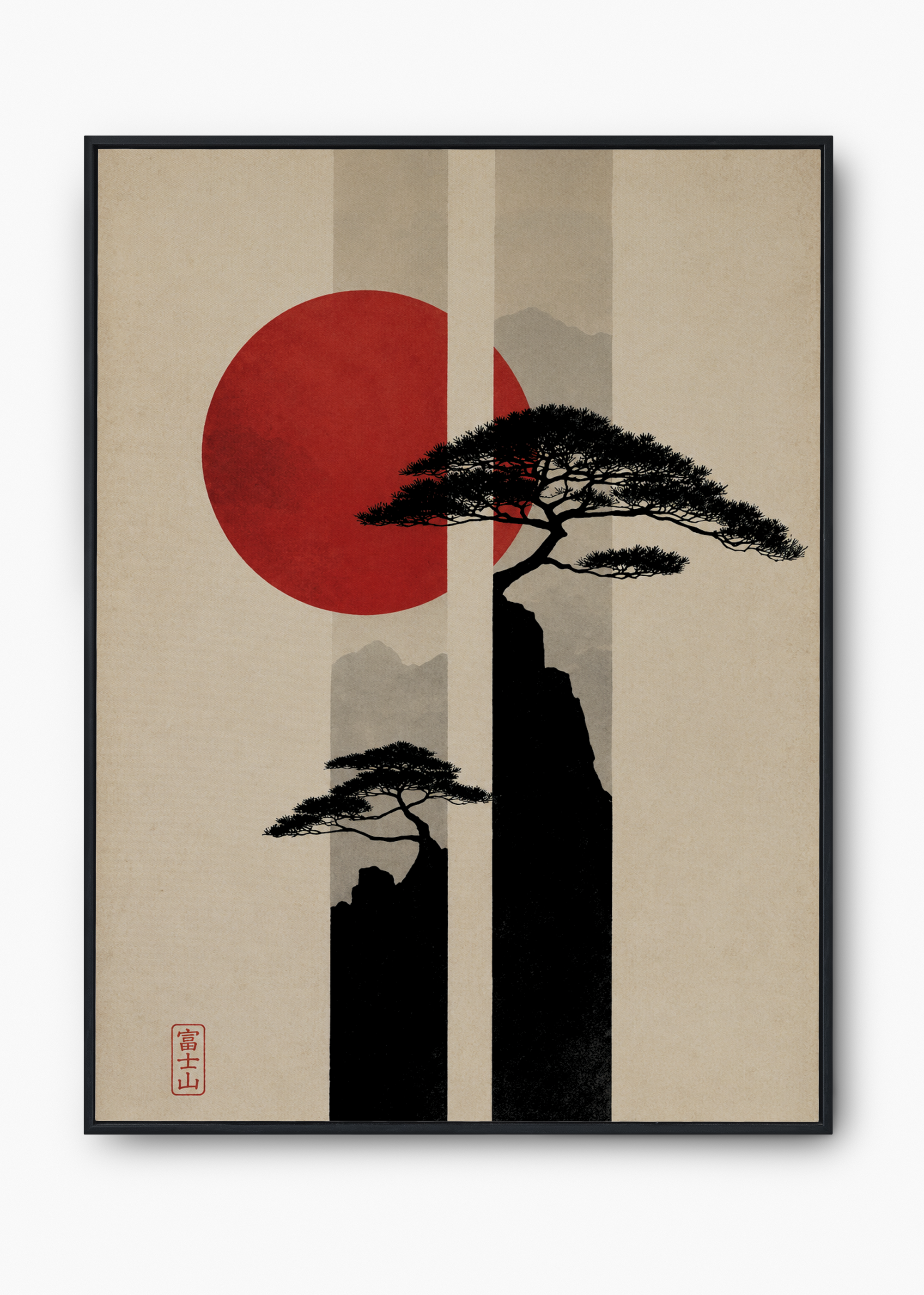 Quadro Japonês Matsu Panels - 1