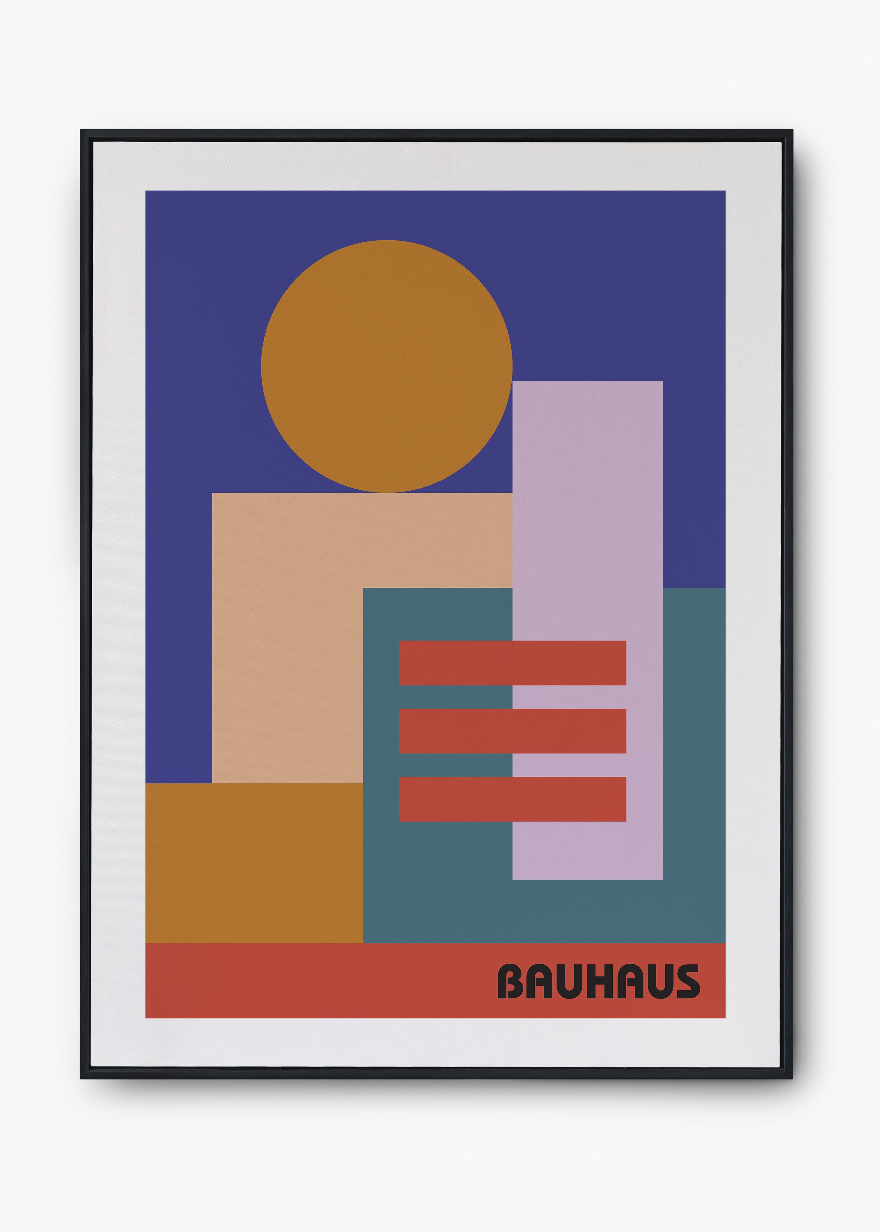 Quadro Bauhaus Ripple