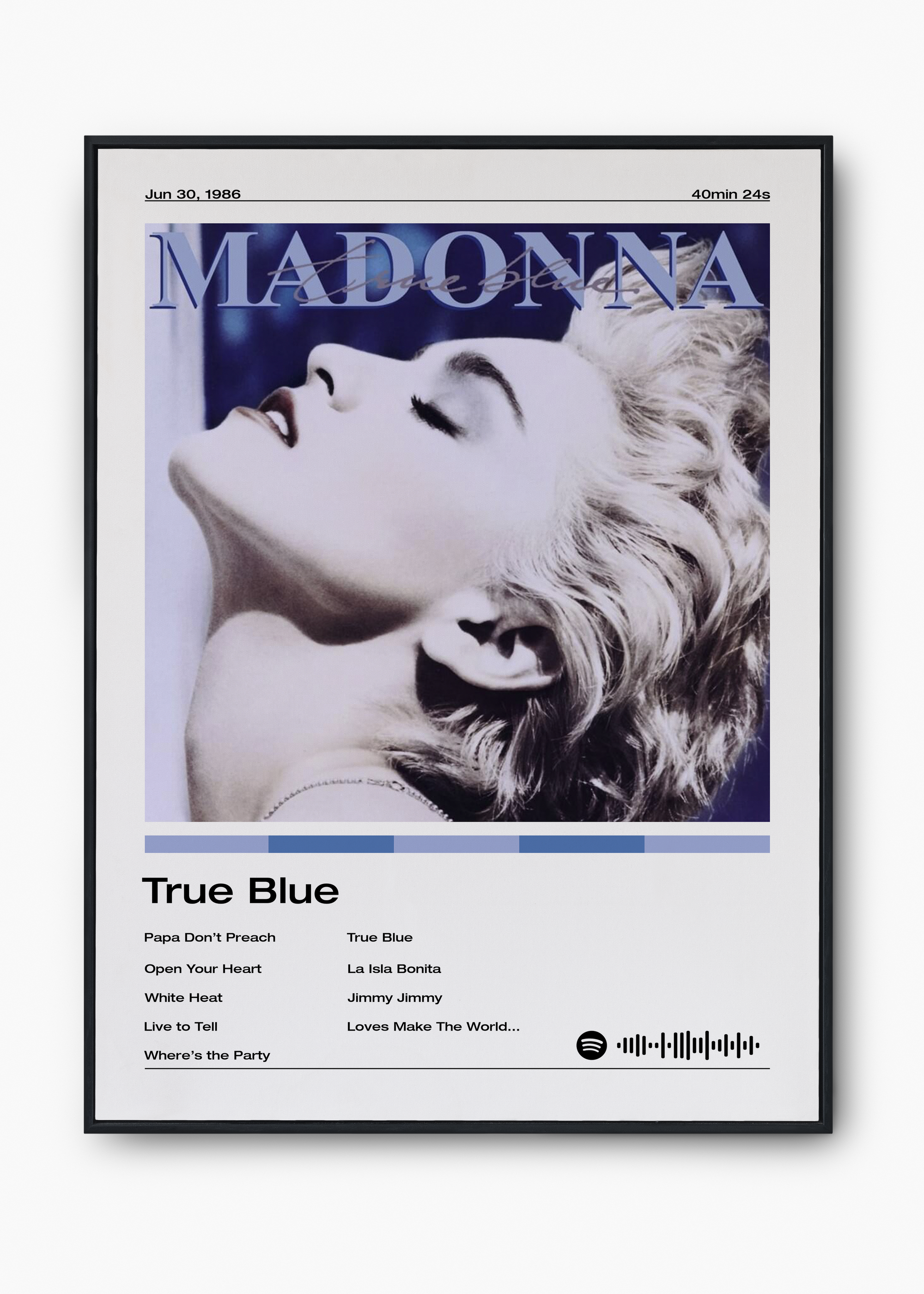 Quadro Madonna True Blue - 1