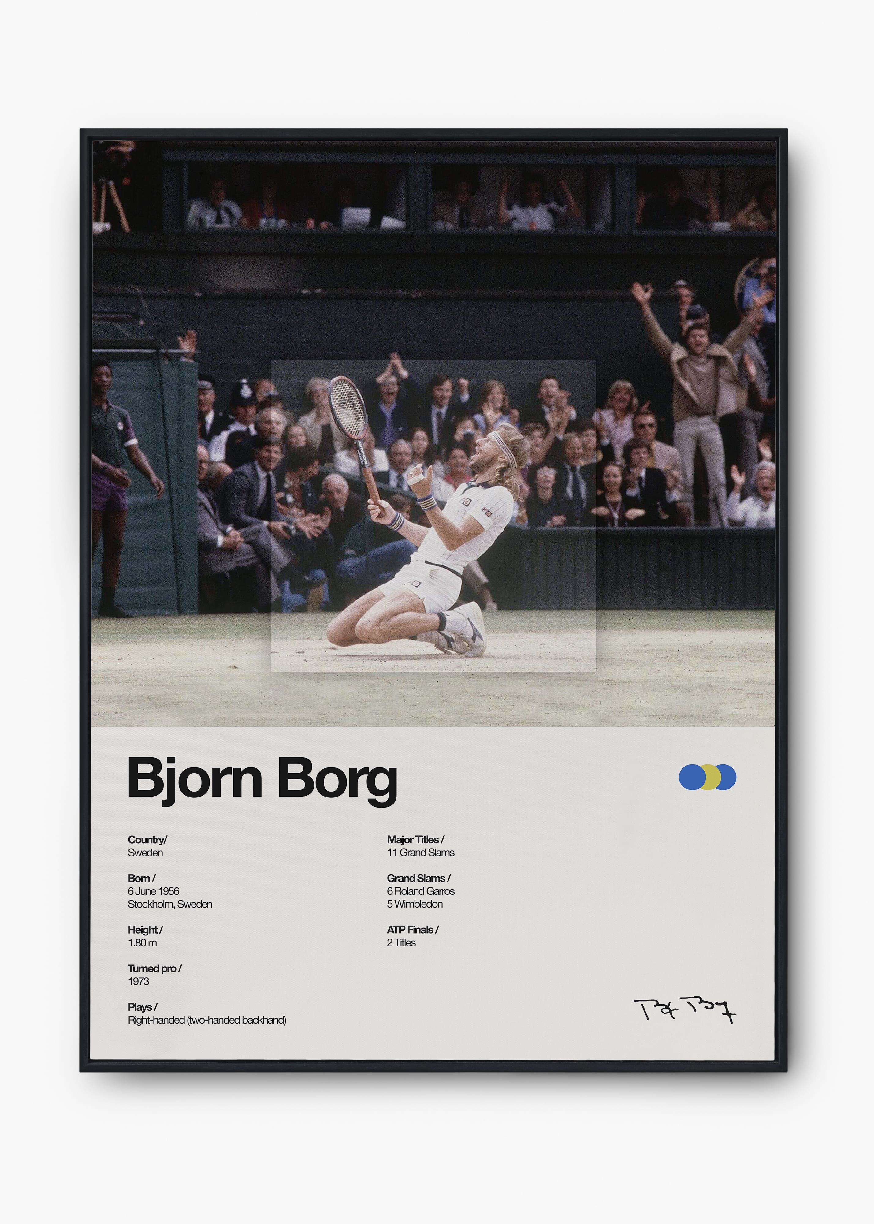 Quadro Bjorn Borg