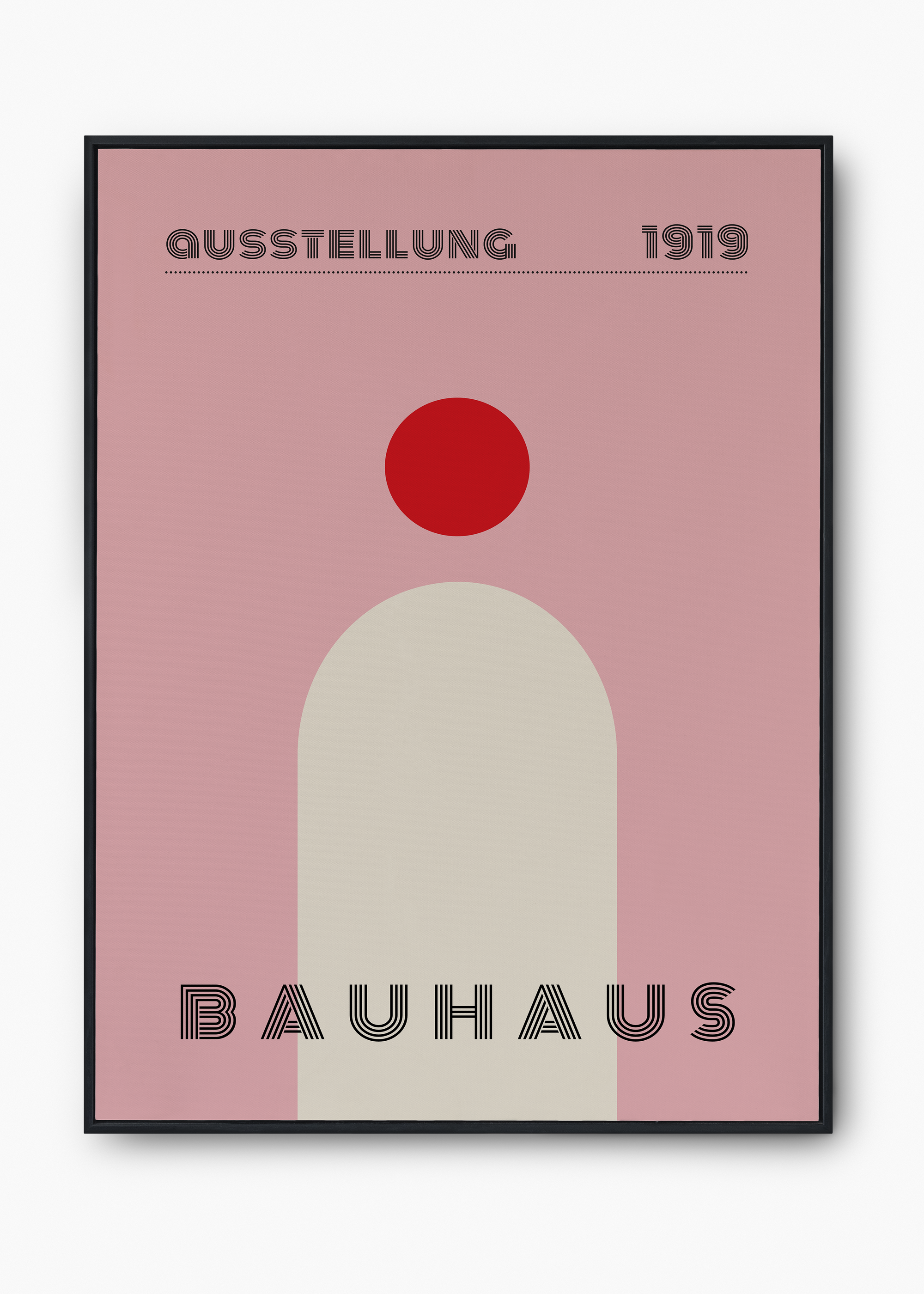 Quadro Bauhaus Pinker - 1