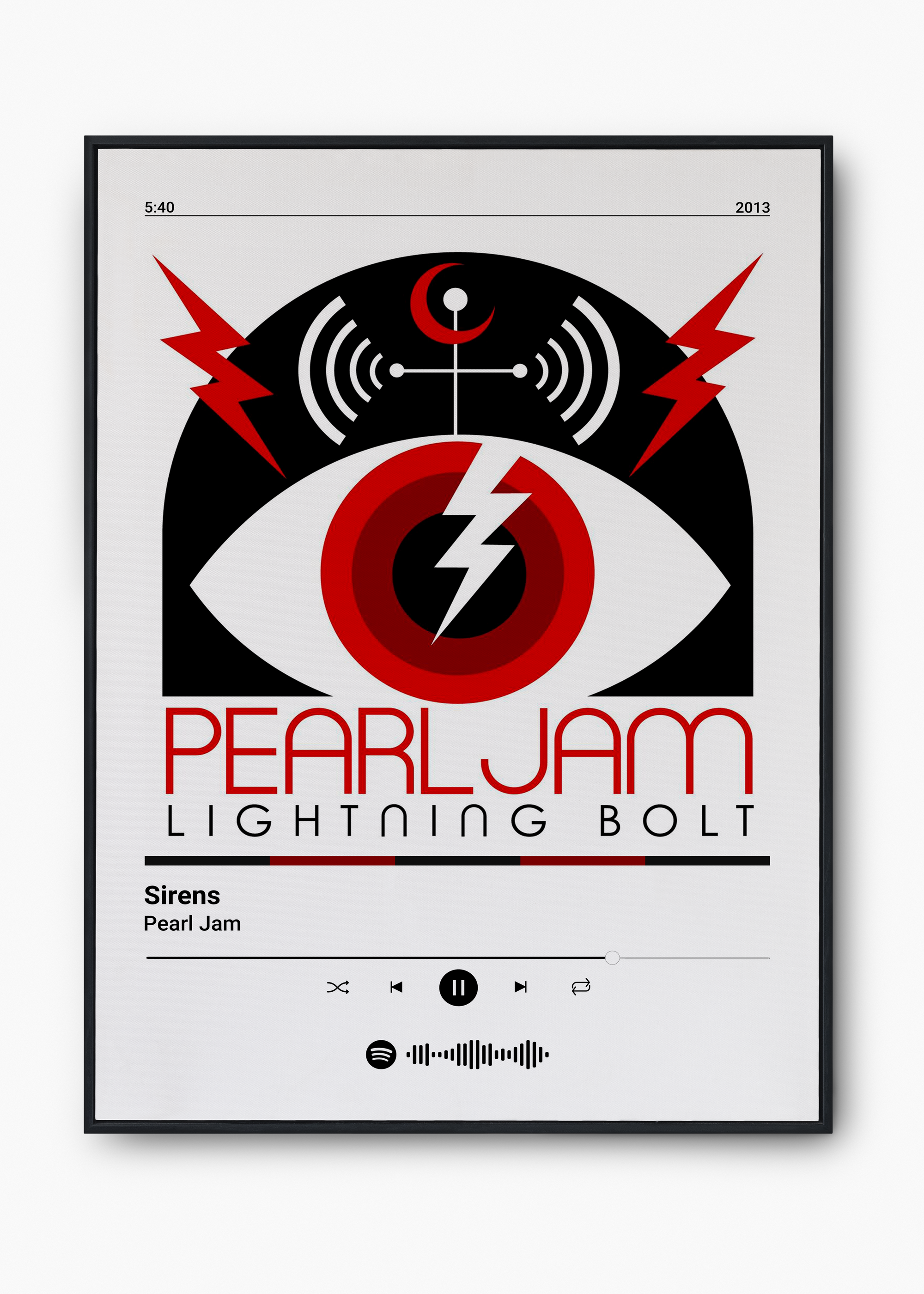 Quadro Pearl Jam Sirens - 1
