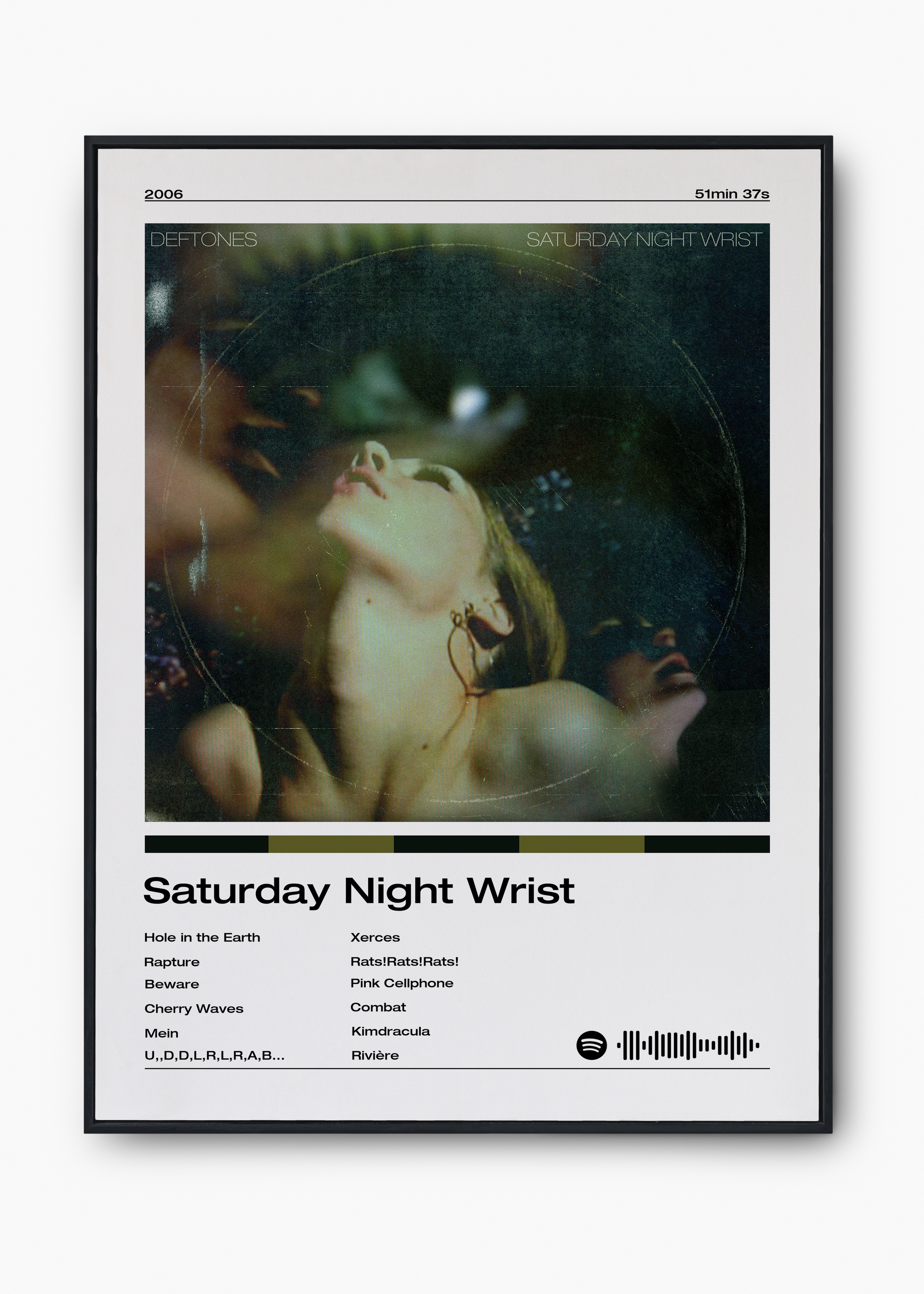 Quadro Deftones Saturday Night Wrist - 1