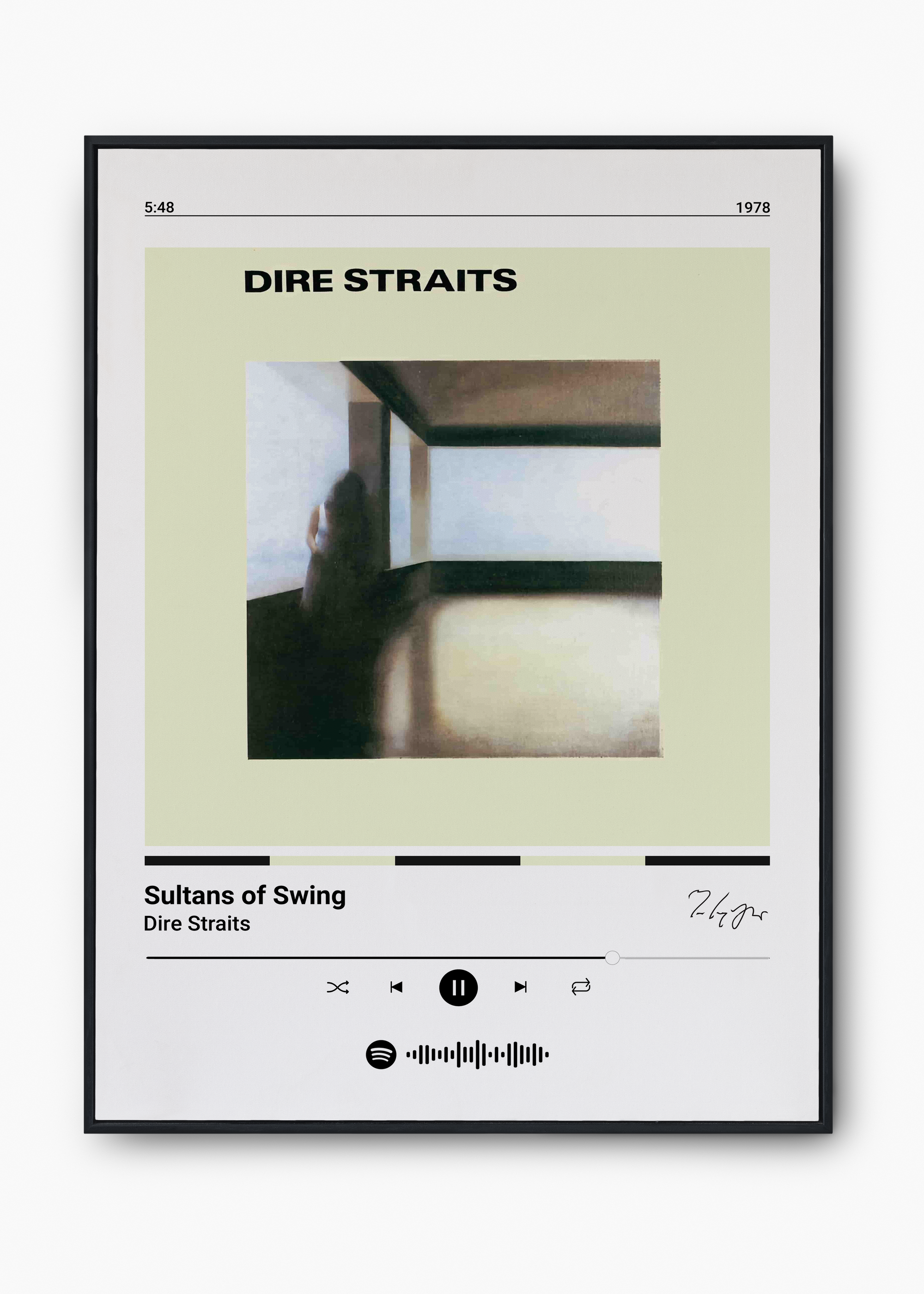 Quadro Dire Straits Sultans of Swing - 1