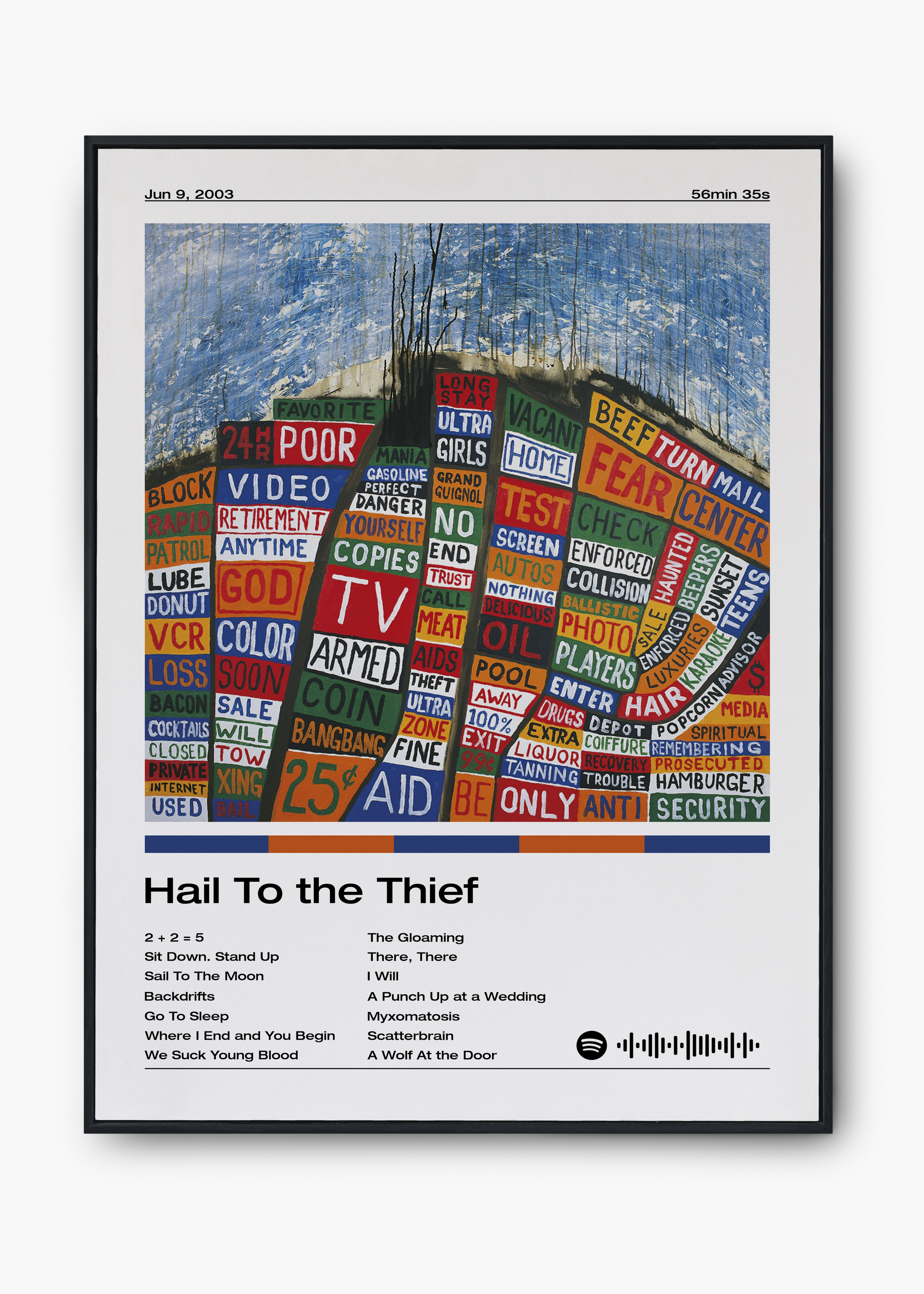 Quadro Radiohead Hail To the Chief - 1