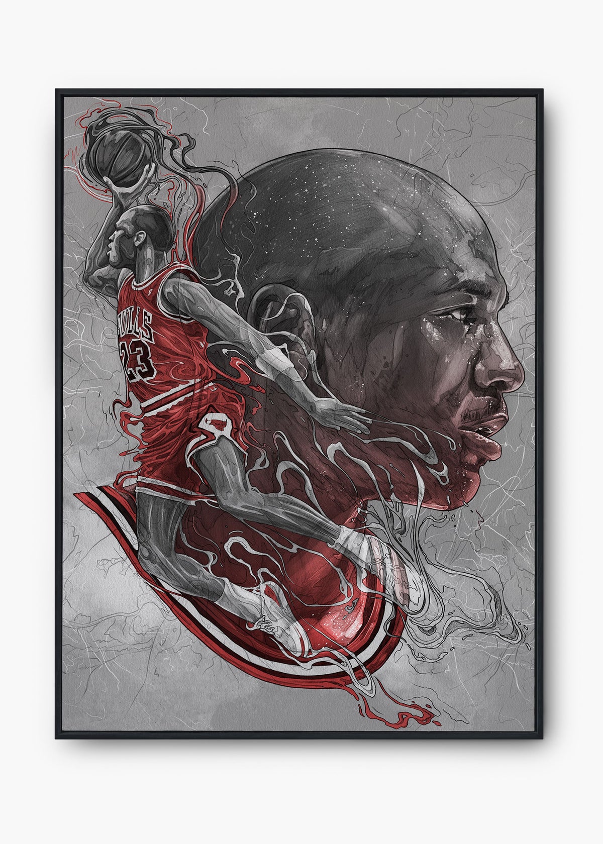 Quadro Michael Jordan II