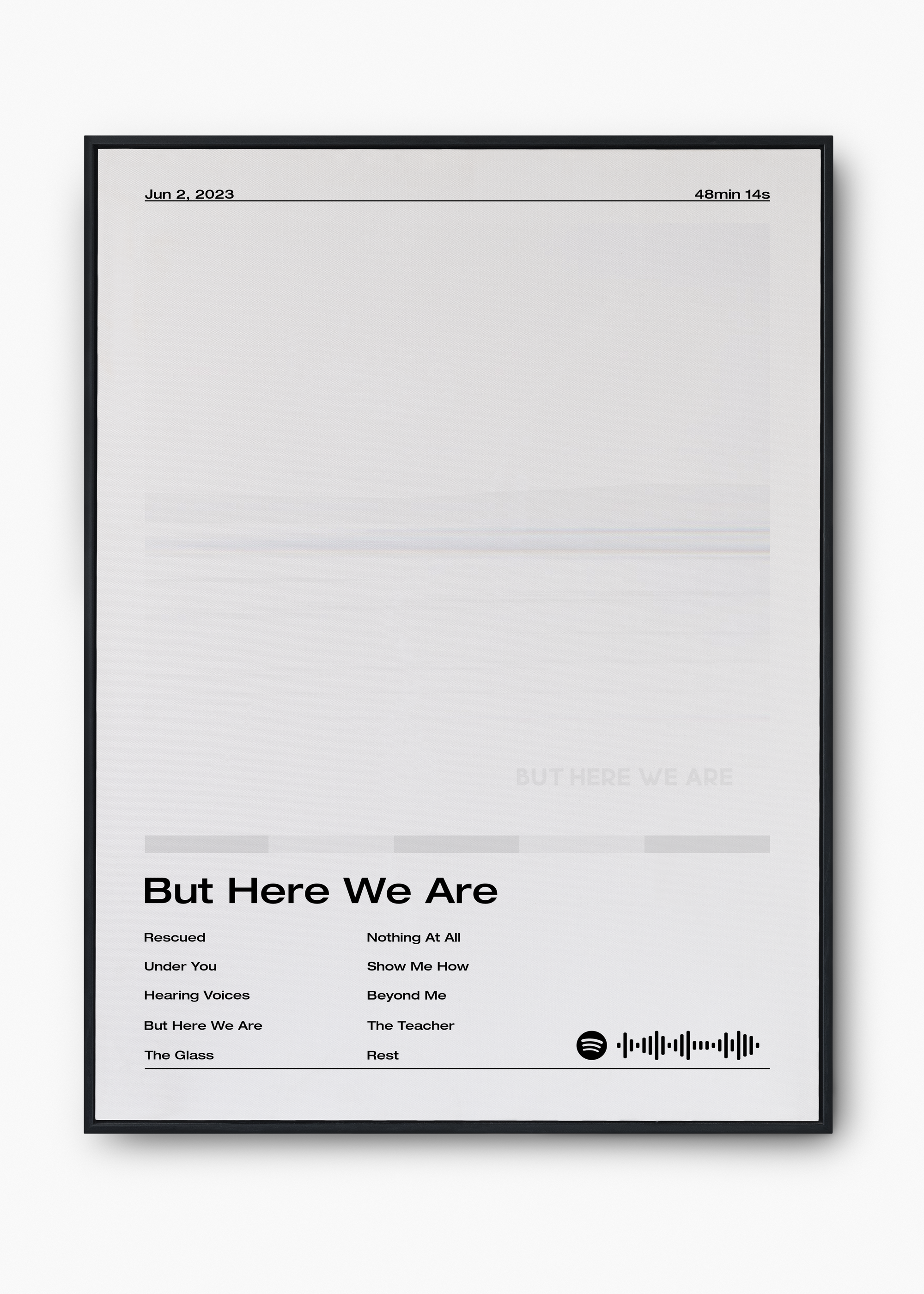 Quadro Foo Fighters But Here We Are - 1