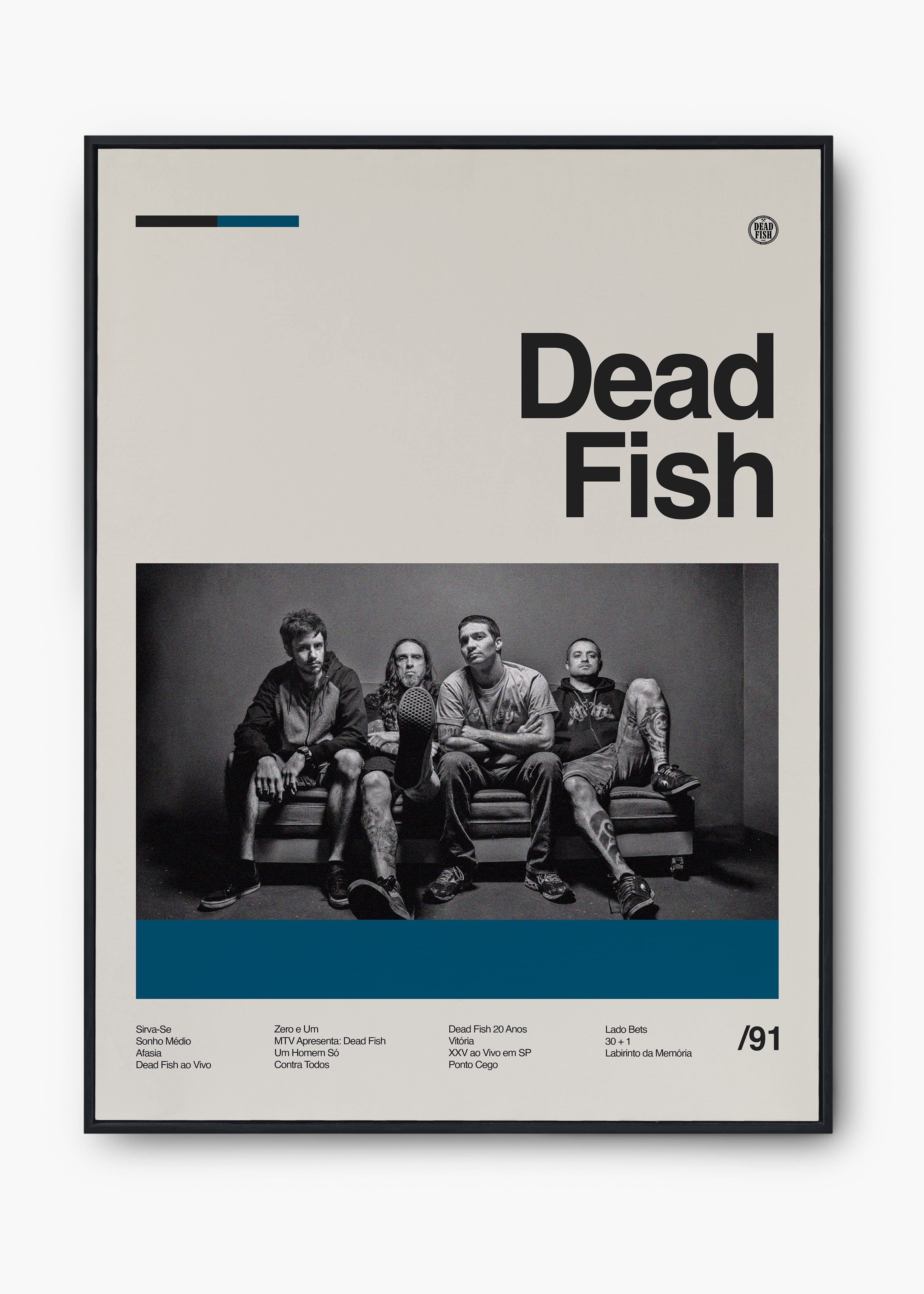 Quadro Dead Fish Banda