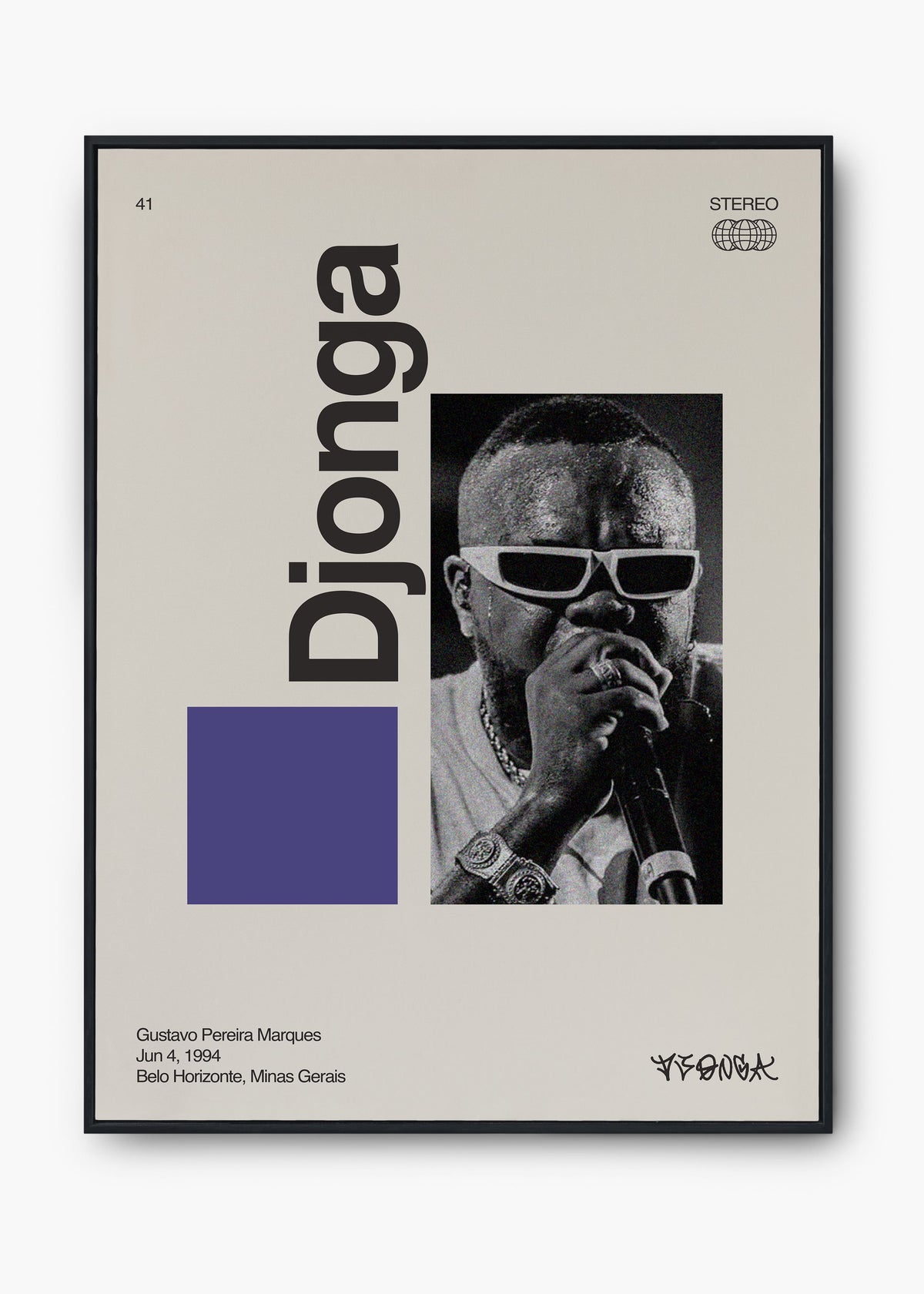 Quadro Signature Djonga
