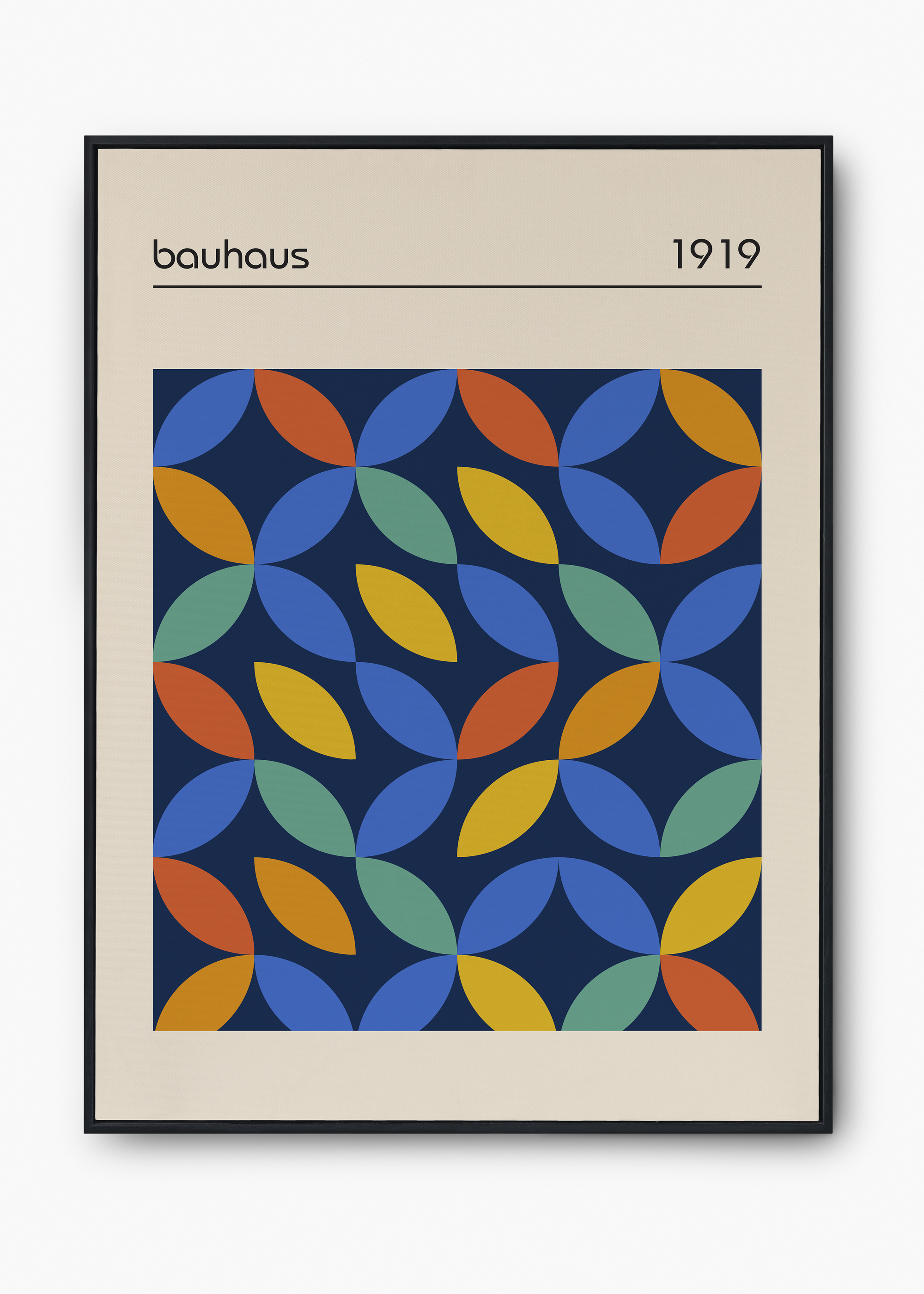 Quadro Bauhaus Vivid Composition - 1
