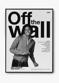 Quadro Michael Jackson Off The Wall