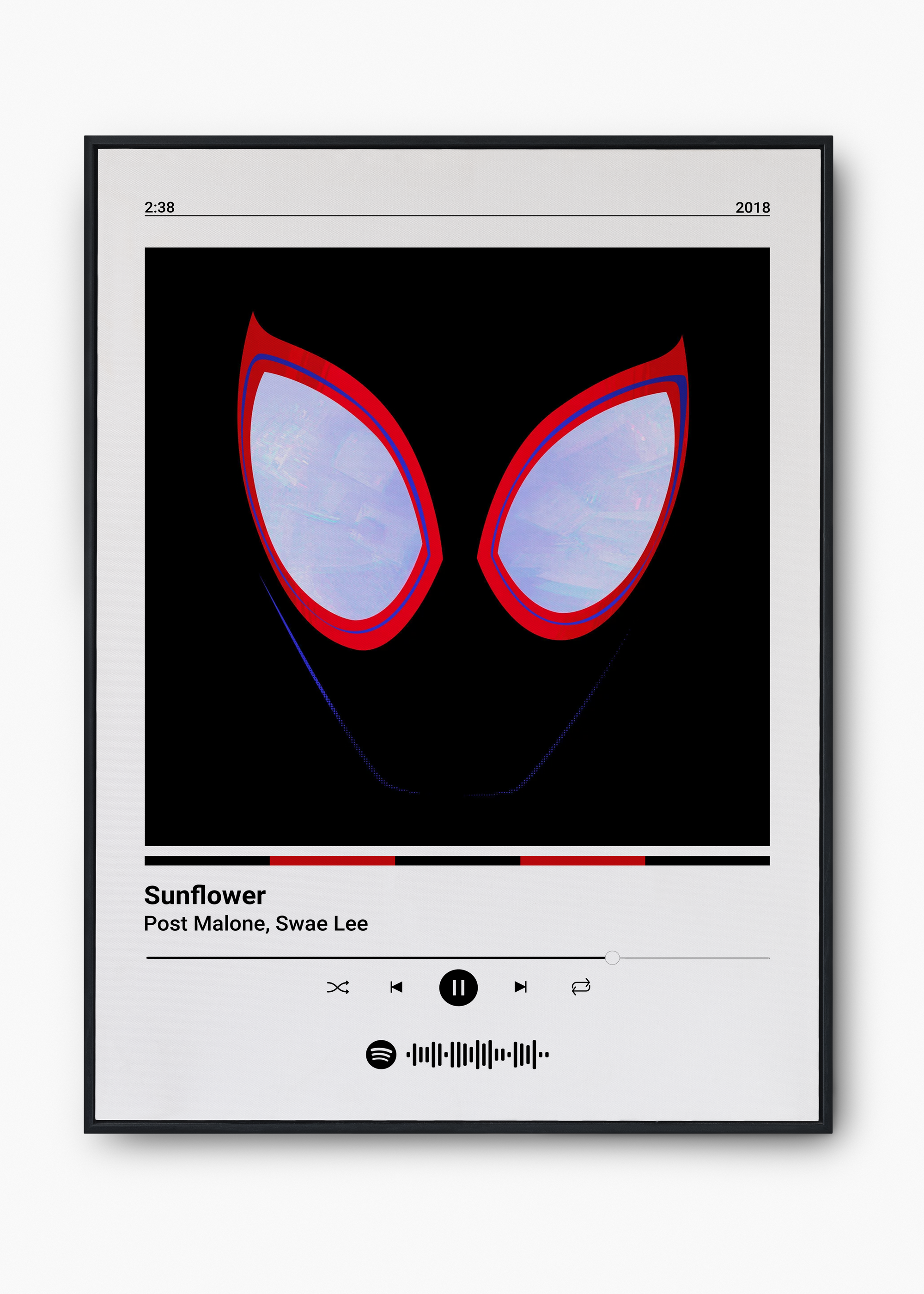 Quadro Post Malone Sunflower - 1