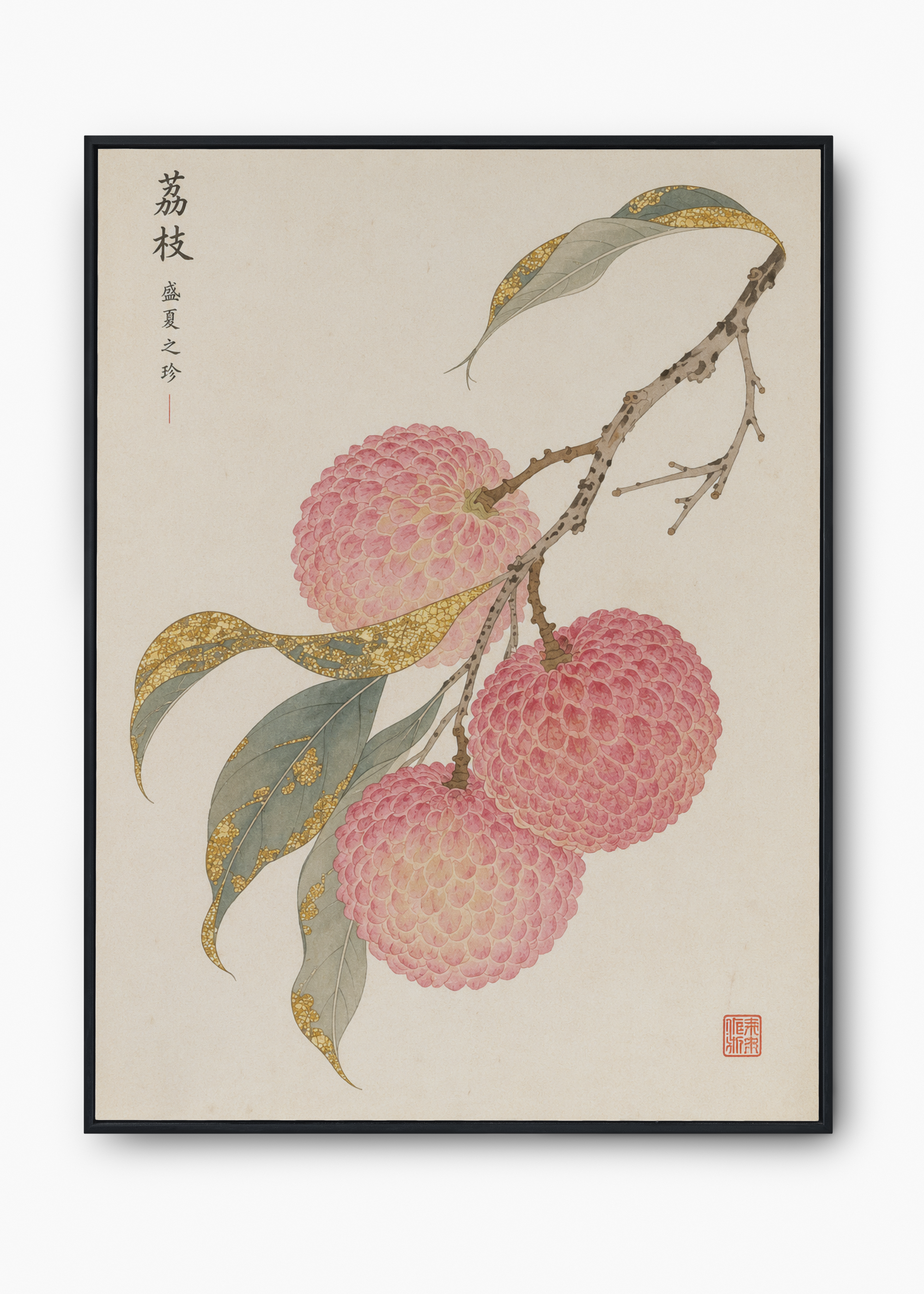 Quadro Japonês Reishi - 1