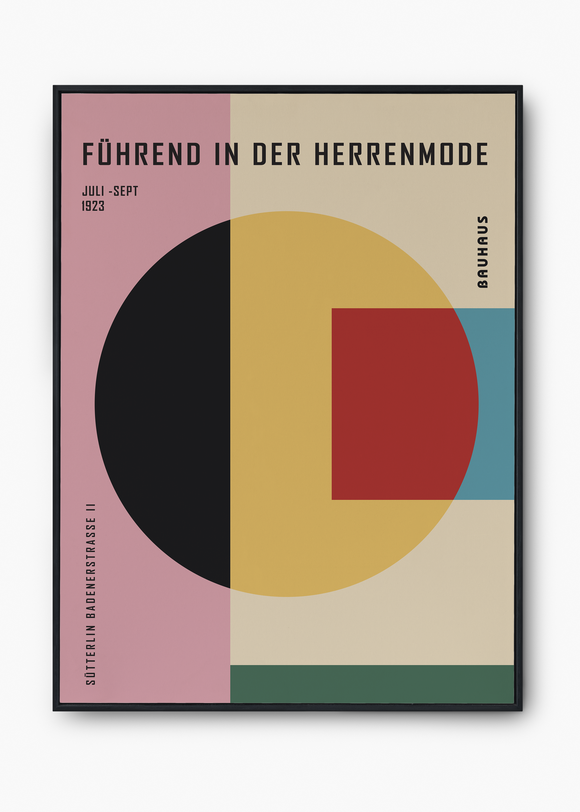 Quadro Bauhaus Contrasto - 1