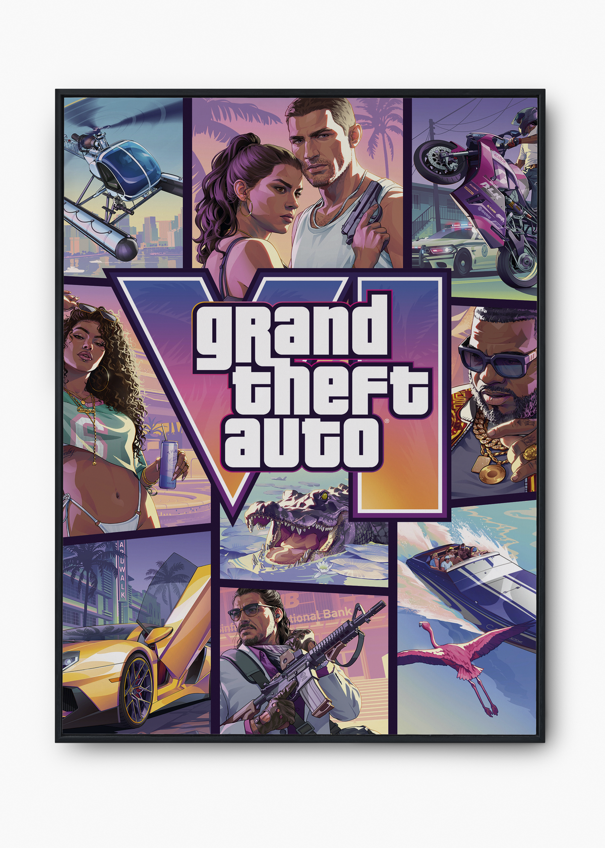 Quadro Grand Theft Auto VI : GTA 6 v2 - 1