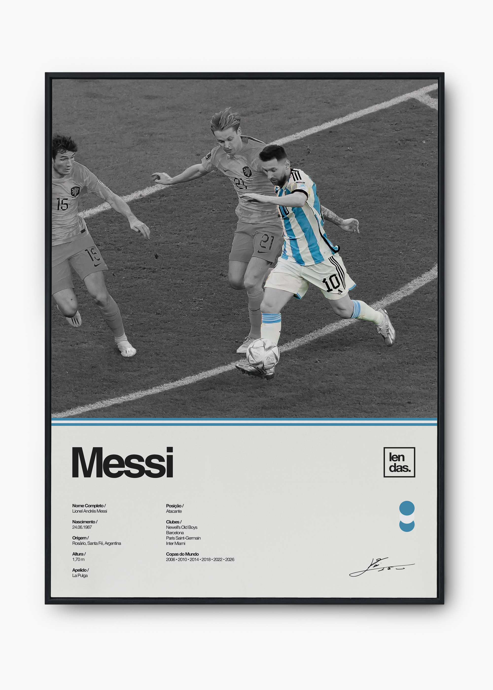 Quadro Messi - 1