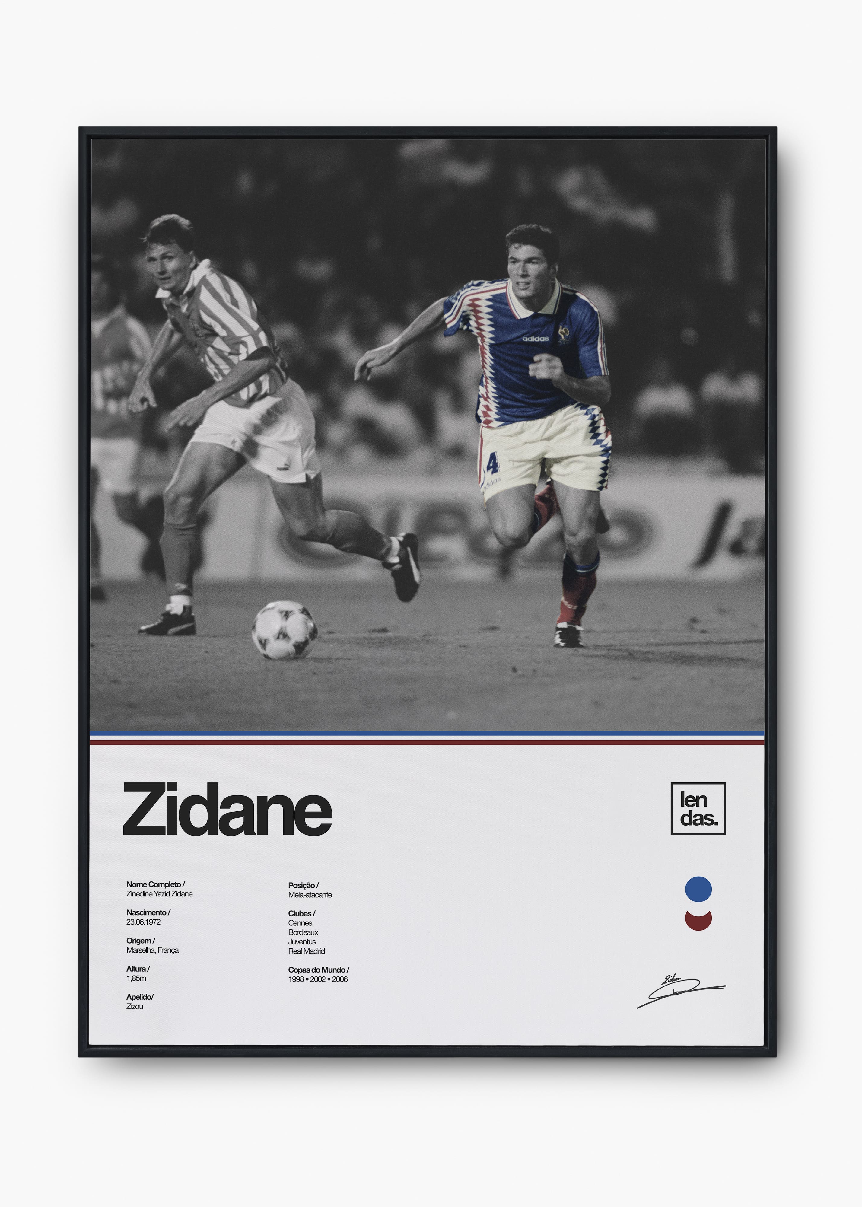 Quadro Zidane