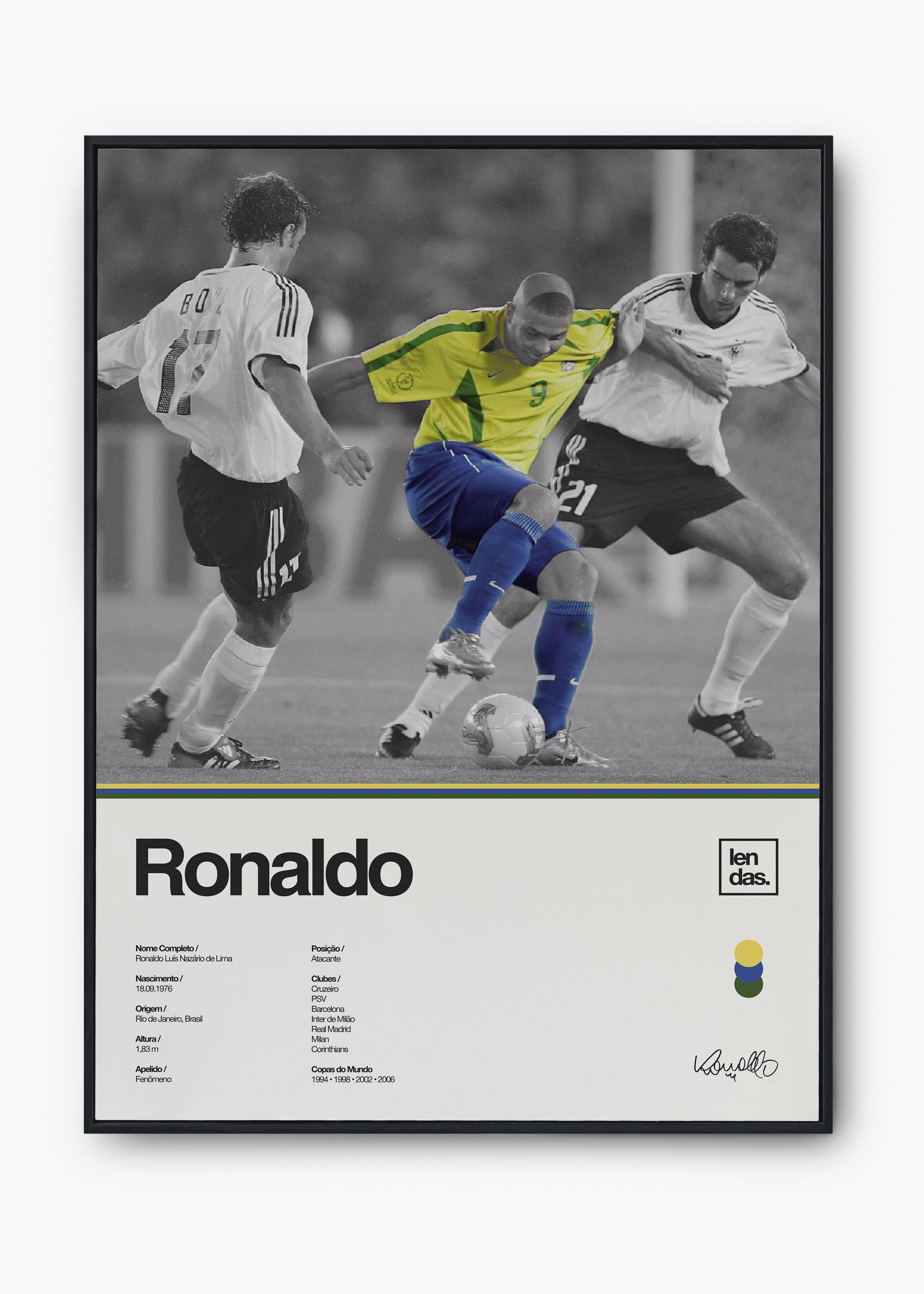 Quadro Ronaldo Fenômeno