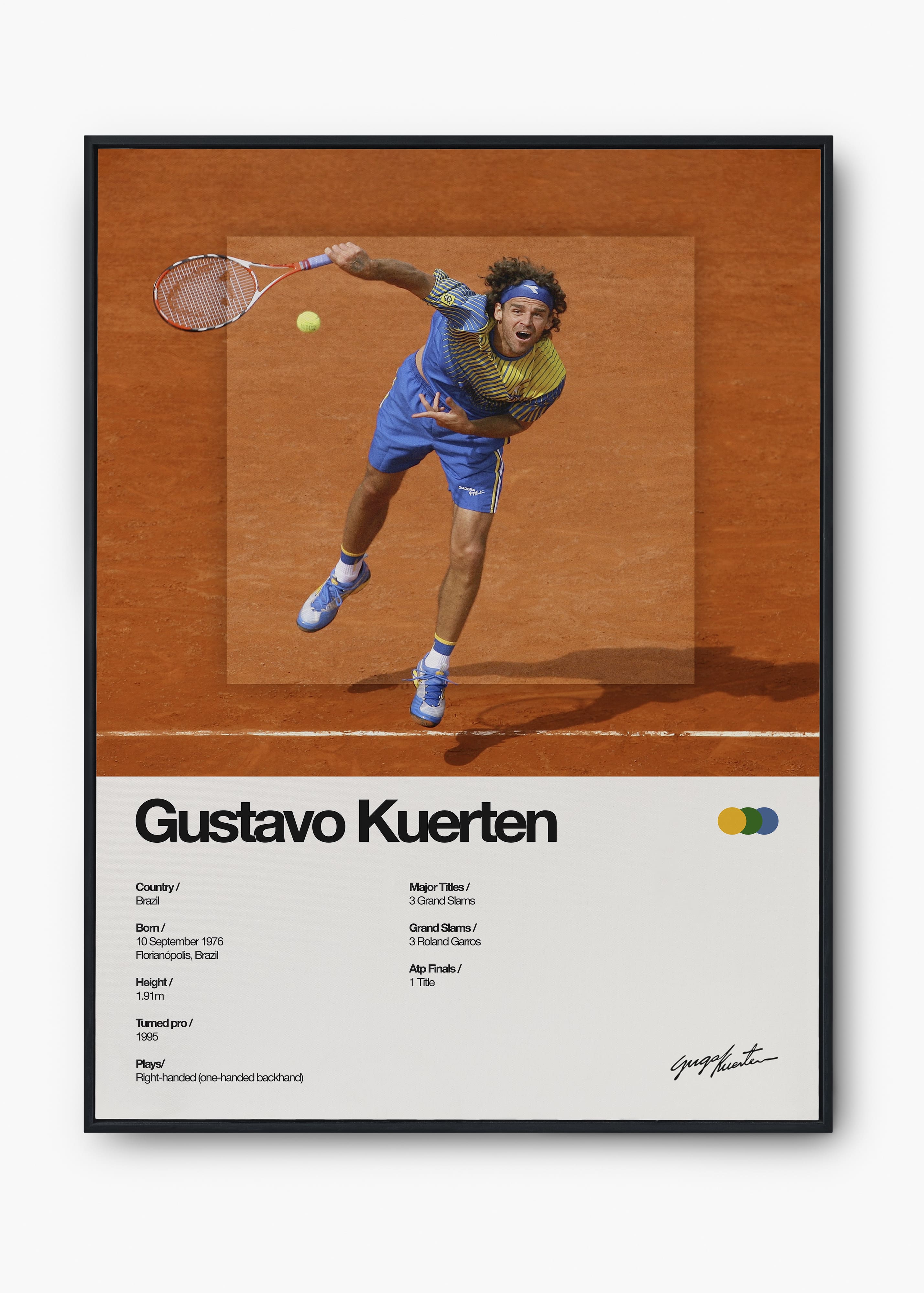 Quadro Gustavo Guga Kurten